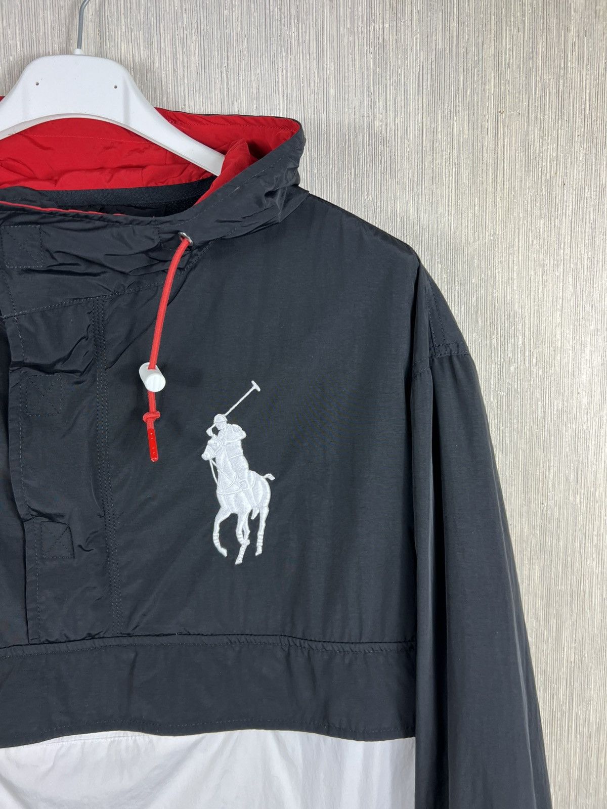 Polo Ralph Lauren Polo Ralph Lauren big pony logo nylon hoodie jacket anorak Size US S / EU 44-46 / 1 - 3 Thumbnail