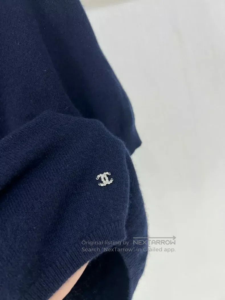Chanel Chanel Ski series short-sleeved cashmere knitting Size XS / US 0-2 / IT 36-38 - 3 Thumbnail