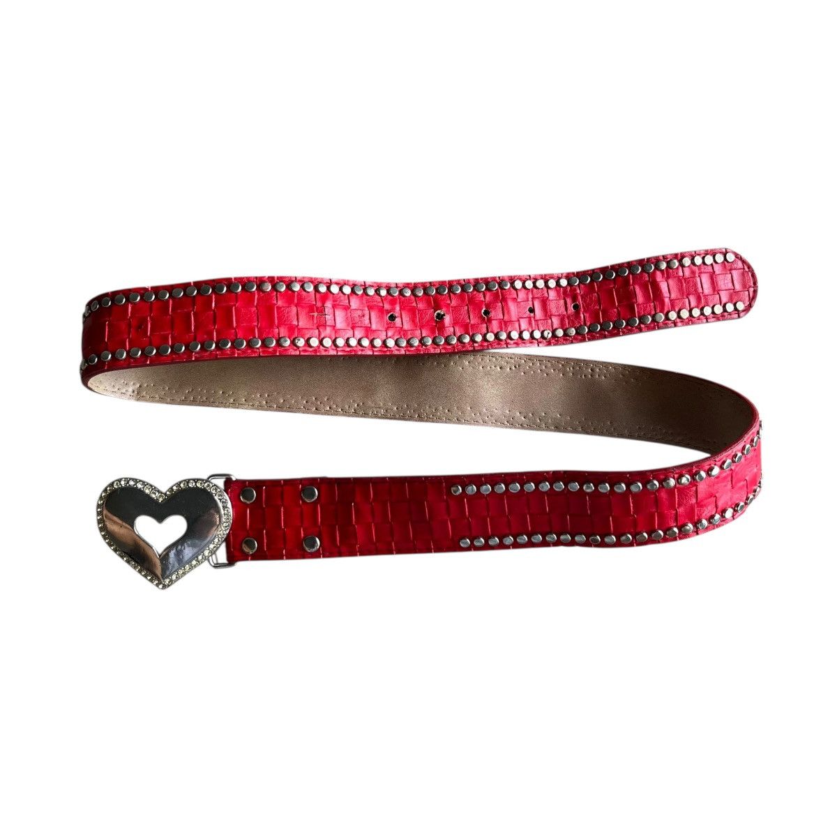 Hysteric Glamour × Japanese Brand Japanese Cute Love Buckle Studd Belt Size 30 - 2 Thumbnail