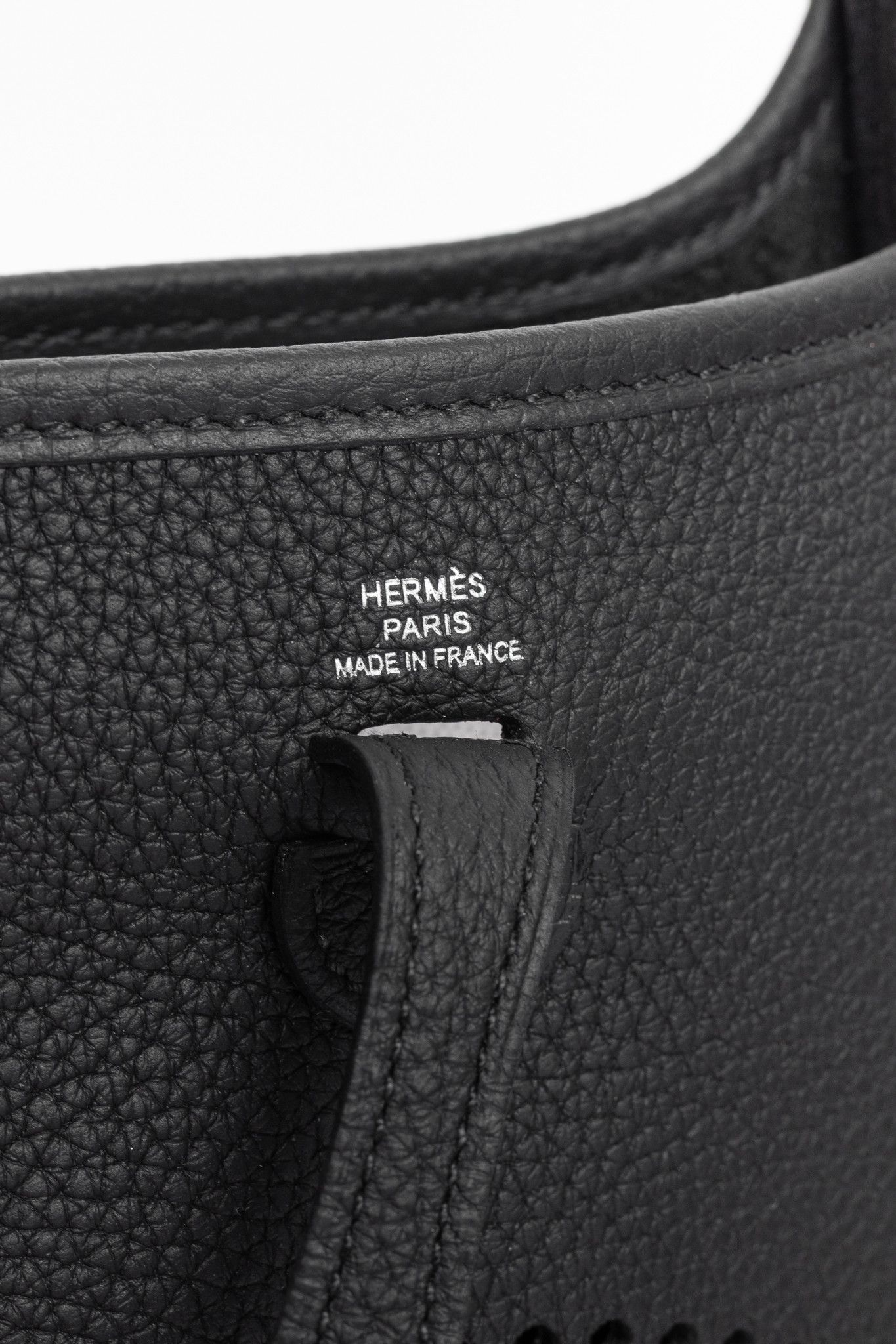 Hermes Hermes Evelyne TPM Taurillon Clemence Leather Shoulder Bag Size ONE SIZE - 12 Thumbnail