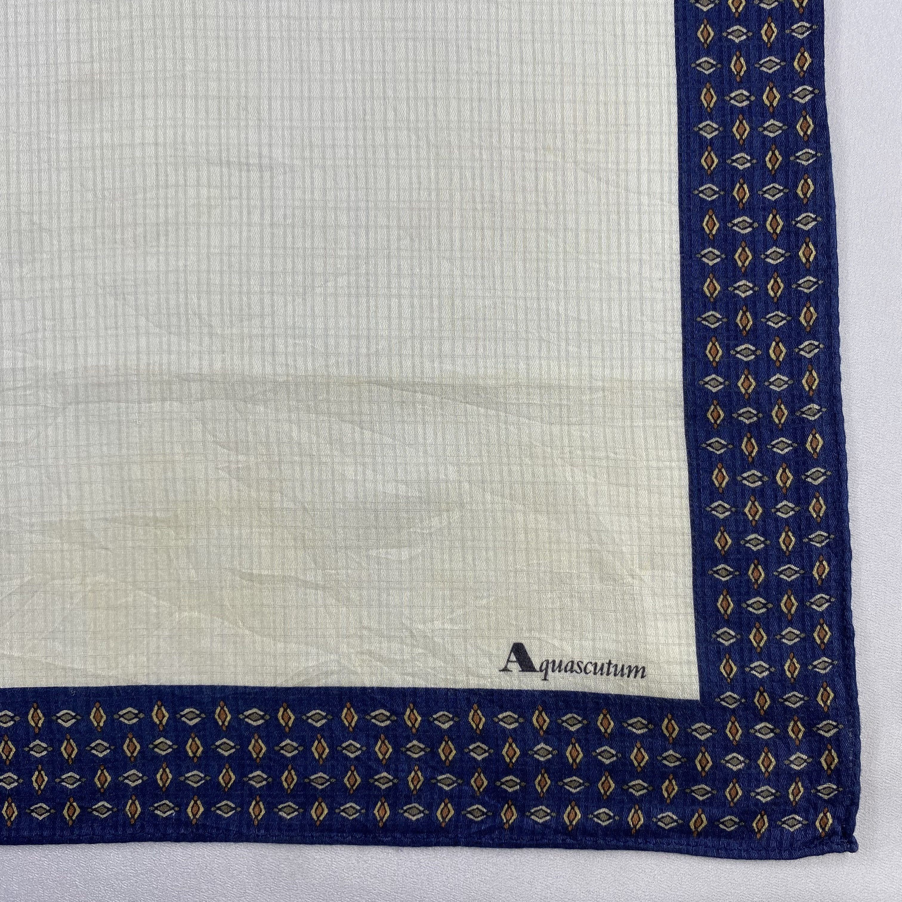 Aquascutum × Vintage Aquascutum Handkerchief / Neckerchief / Bandana-P1369 Size ONE SIZE - 3 Thumbnail
