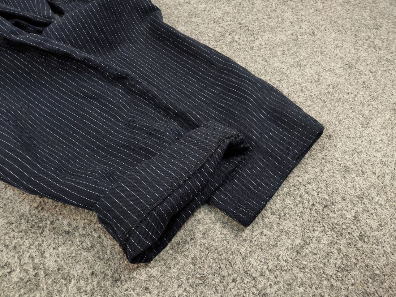 A.P.C. A.P.C. Rue Madame Paris Classic Wool Linen Trouser Pants Size US 34 / EU 50 - 14 Thumbnail