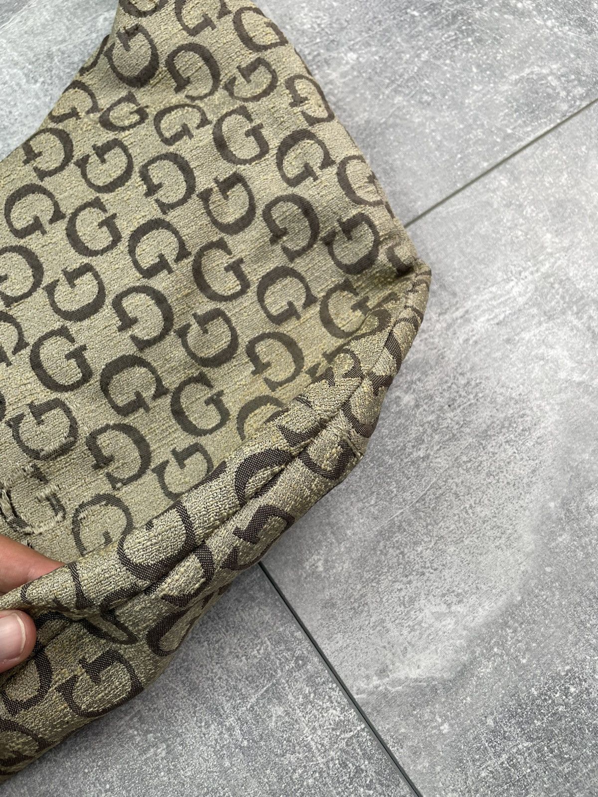 Guess Guess Monogram Vintage Shoulder Bag Size ONE SIZE - 10 Thumbnail