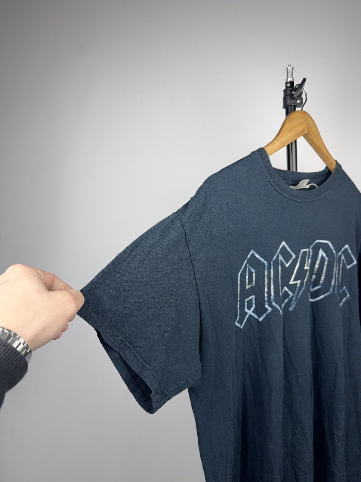 AC/DC 00s AC/DC Buenos Aires 2009 Tour Rock Band T-Shirt Gildan Size US L / EU 52-54 / 3 - 5 Thumbnail
