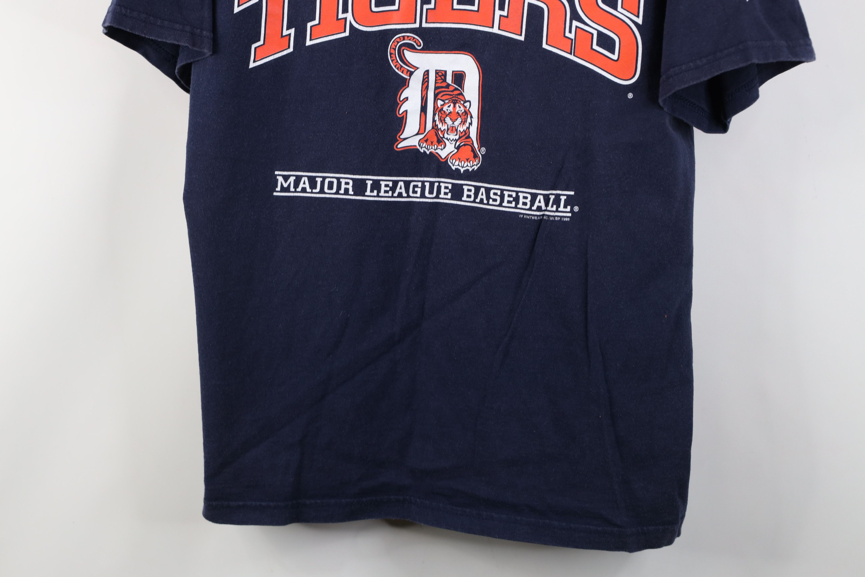 Vintage Vintage 90s Detroit Tigers Baseball Short Sleeve T-Shirt Size US L / EU 52-54 / 3 - 3 Thumbnail