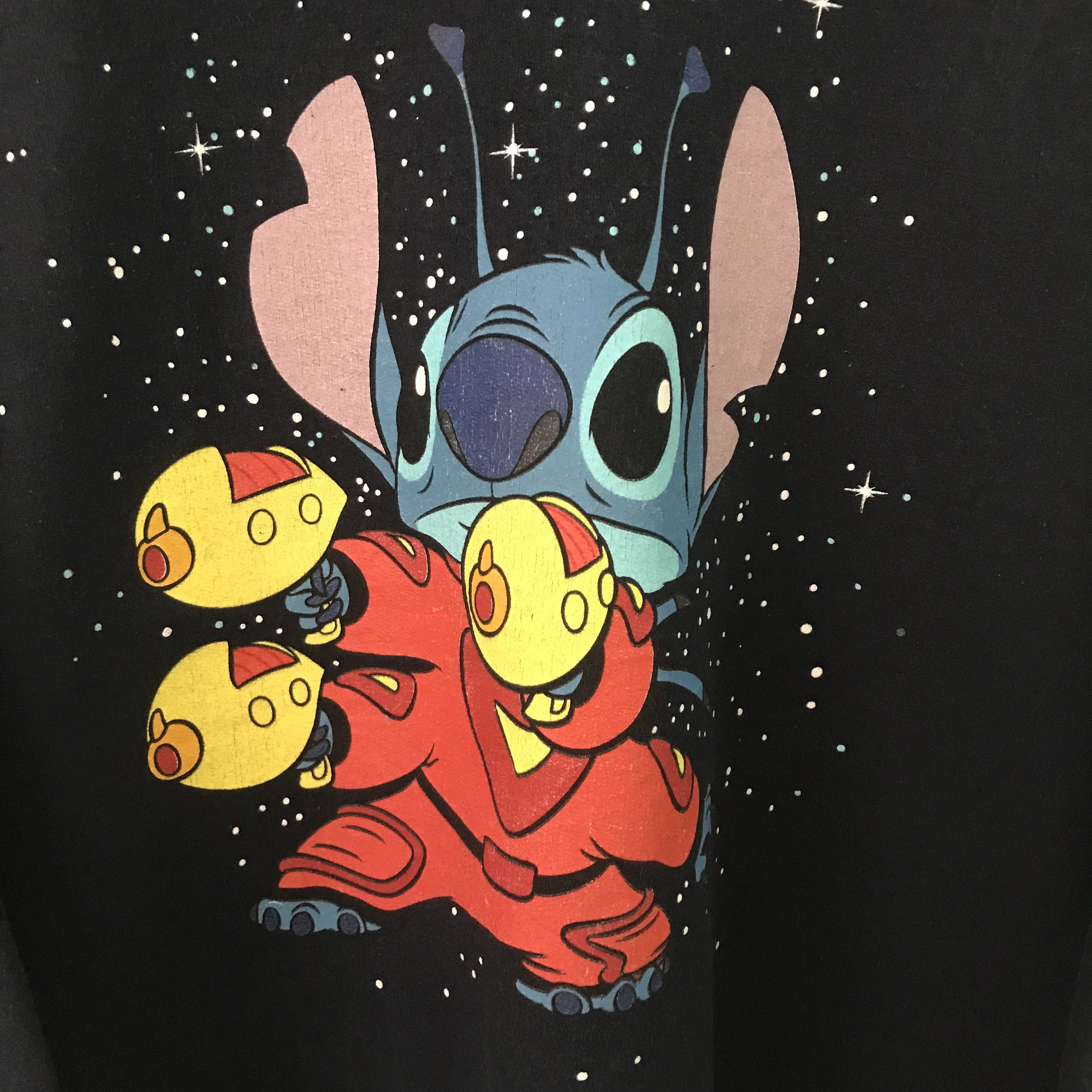 Vintage Vintage Lilo Stitch Blue Sweatshirt 2Xlarge - 489 Size US XXL / EU 58 / 5 - 6 Thumbnail