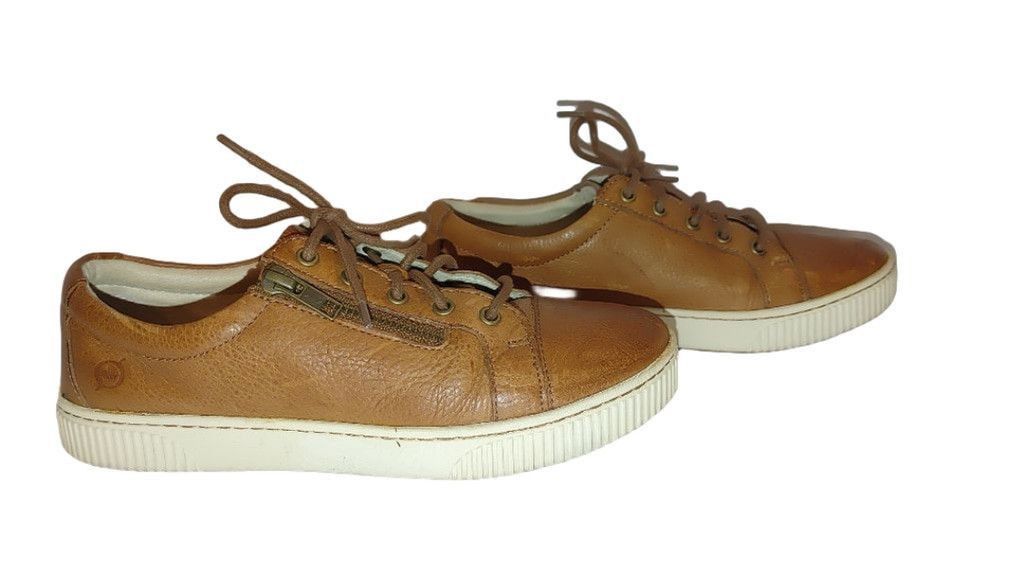 Born Born Tamara Leather Sneakers Size 7.5M Size US 7.5 / IT 37.5 - 2 Thumbnail