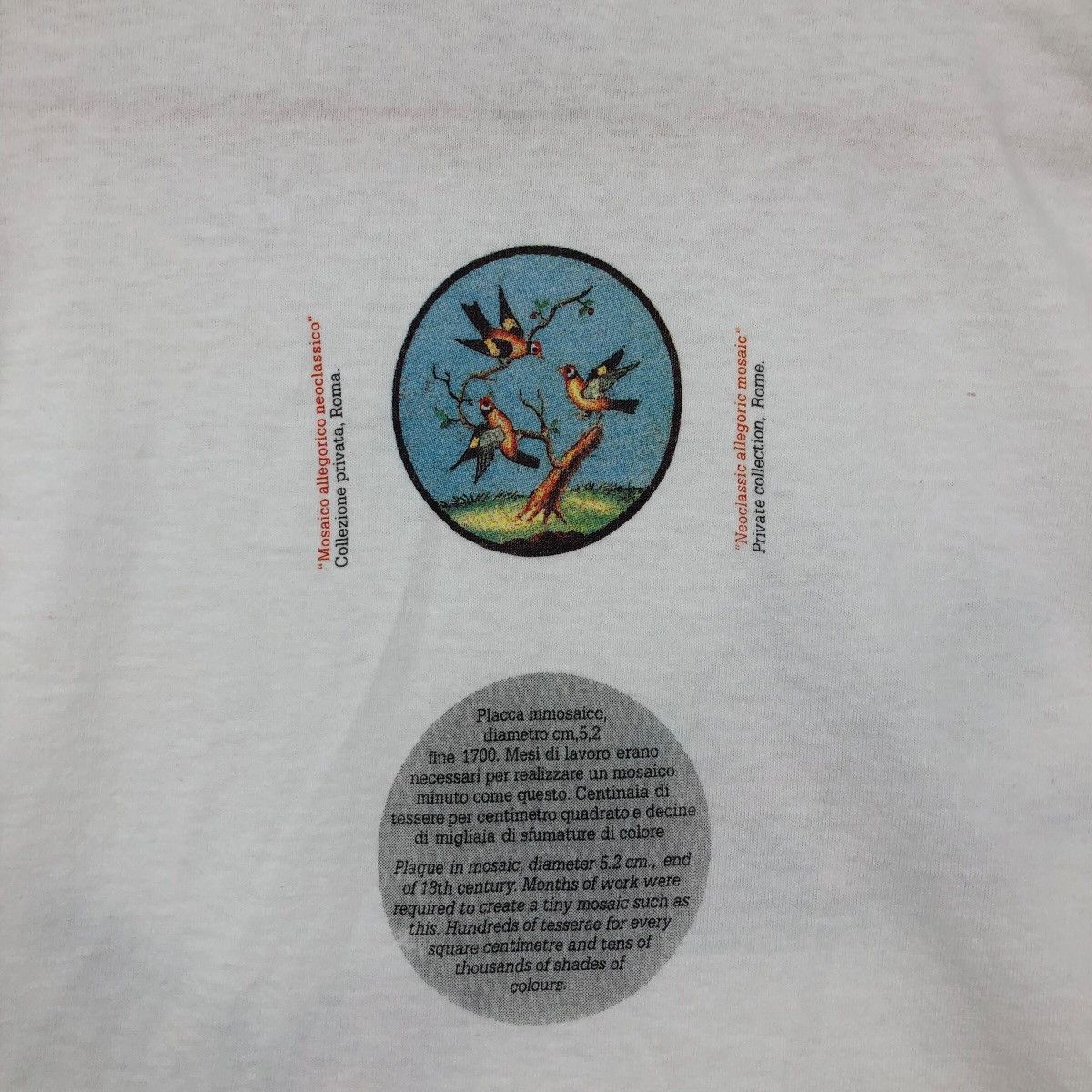 Vintage Vintage 90s Mosaic Art Kit T Shirt Artificio Tag Vintage Art Size US M / EU 48-50 / 2 - 5 Thumbnail