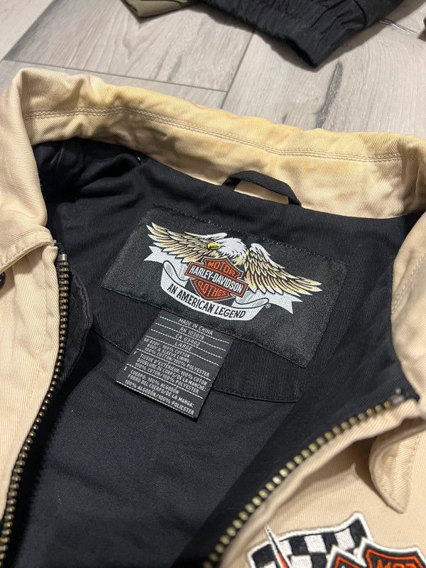 Harley Davidson × Vintage biker jacket Harley Davidson motorcycles L vintage Size US L / EU 52-54 / 3 - 4 Thumbnail