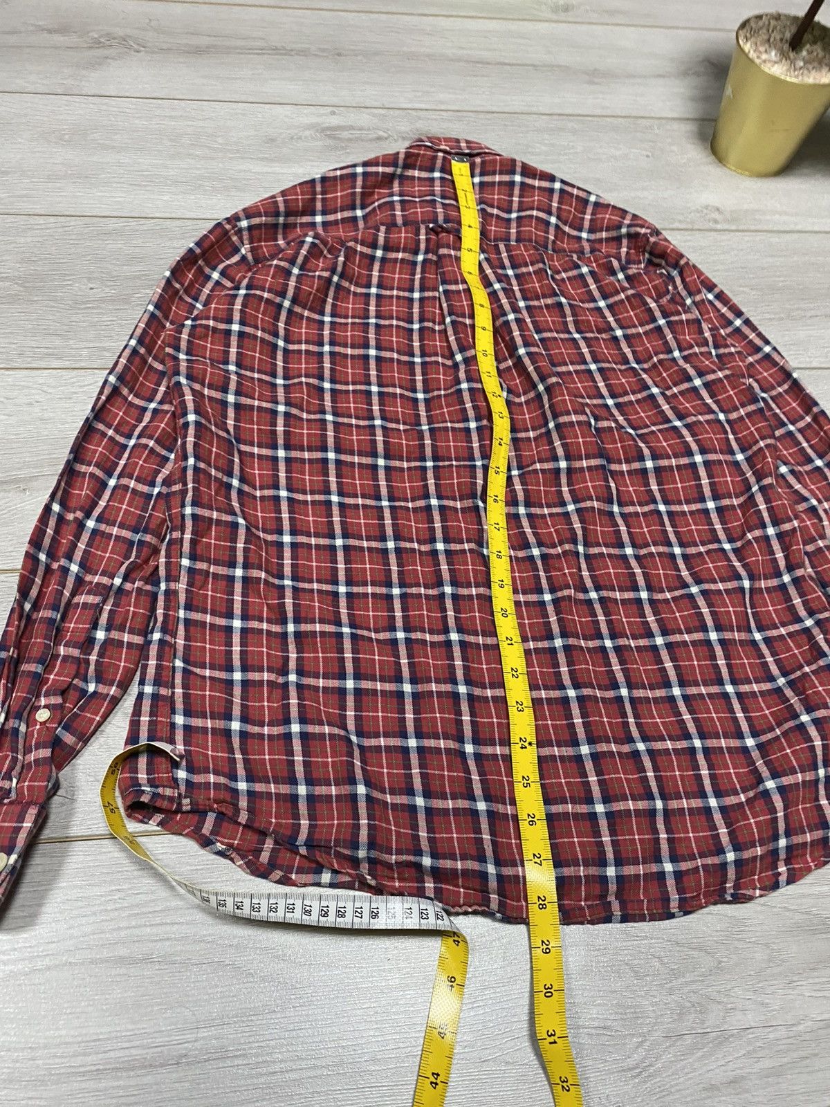 Our Legacy Our Legacy vintage flannel overshot shirt buttons Size US S / EU 44-46 / 1 - 11 Thumbnail