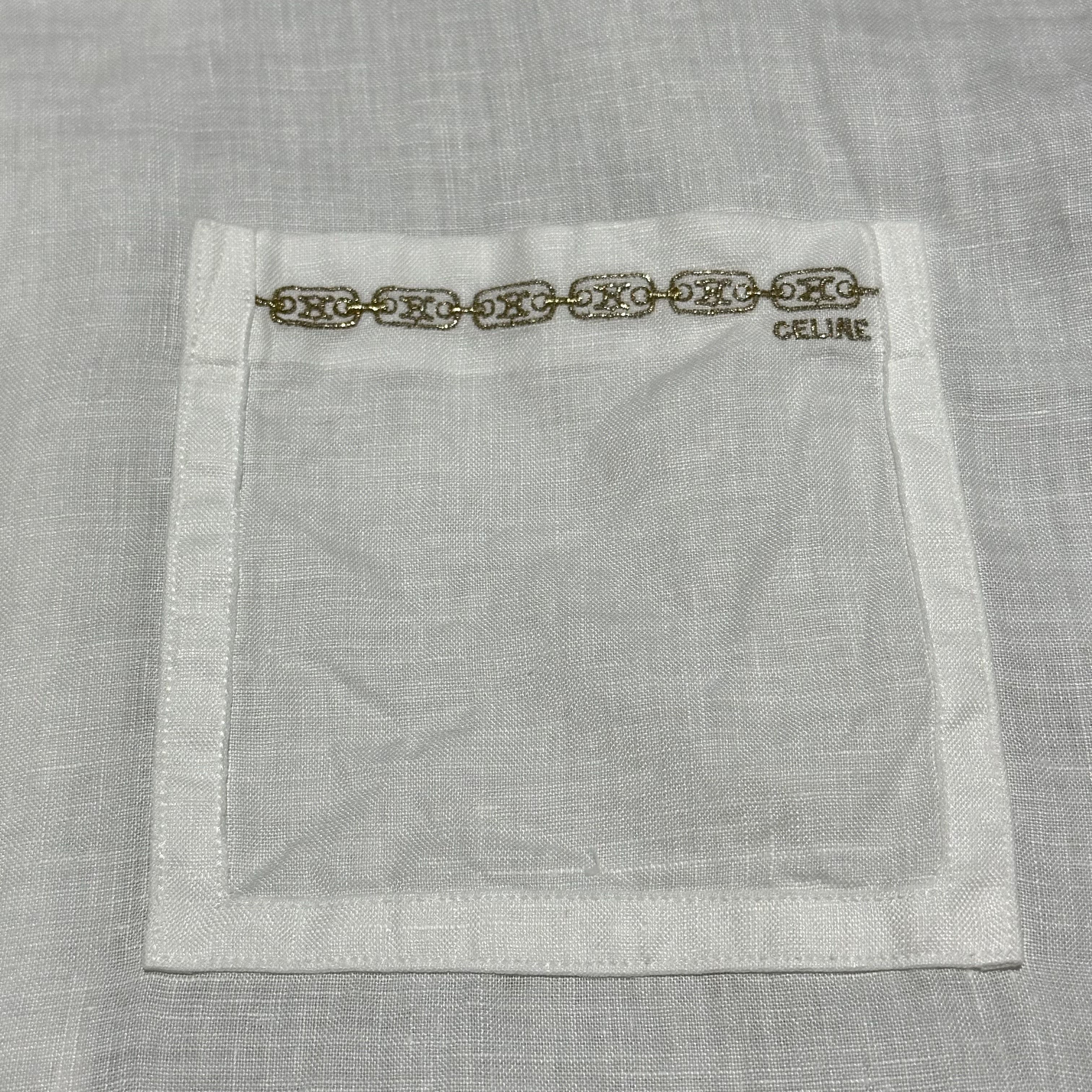 Celine Vintage Celine Button Ups Shirts Size US M / EU 48-50 / 2 - 3 Thumbnail