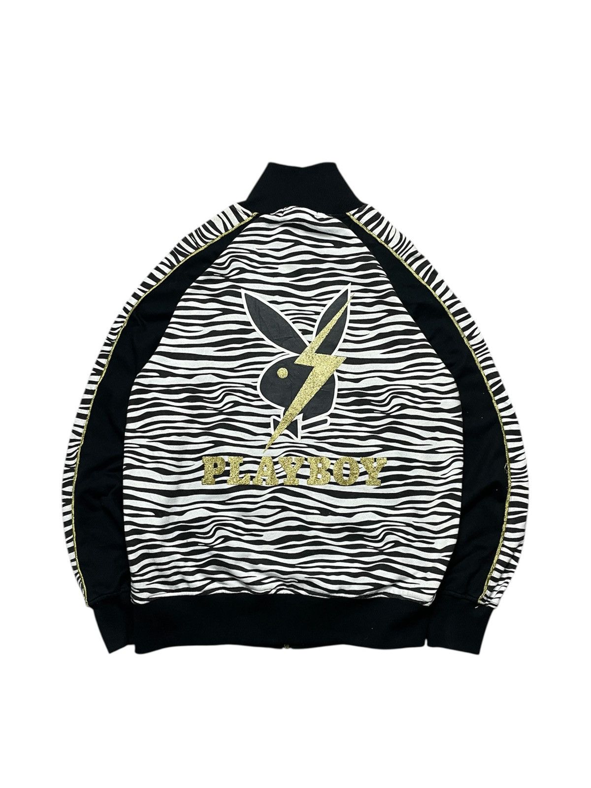 Playboy 2000’s Playboy - Tracktop Big Logo Jacket Size US M / EU 48-50 / 2 - 2 Thumbnail