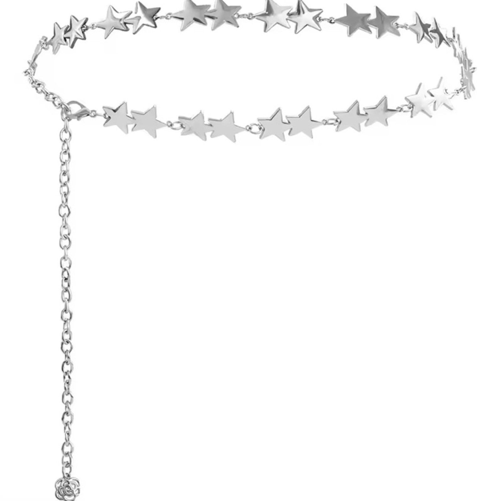 Other Silver Star Chain Belt for Women Size ONE SIZE - 4 Thumbnail