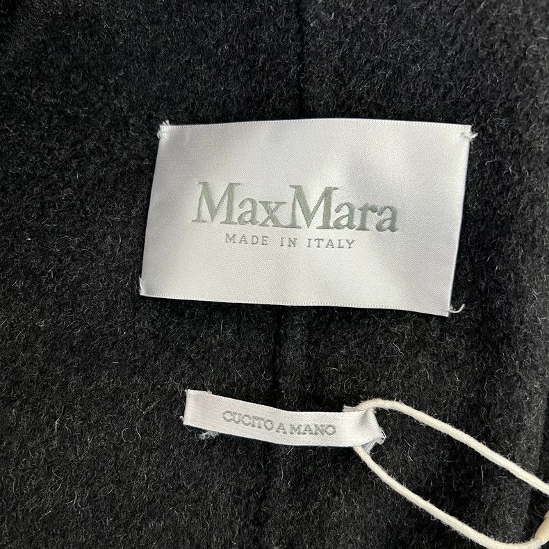 Max Mara Max Mara Houndstooth camel hair nylon overcoat. Size XS / US 0-2 / IT 36-38 - 2 Thumbnail