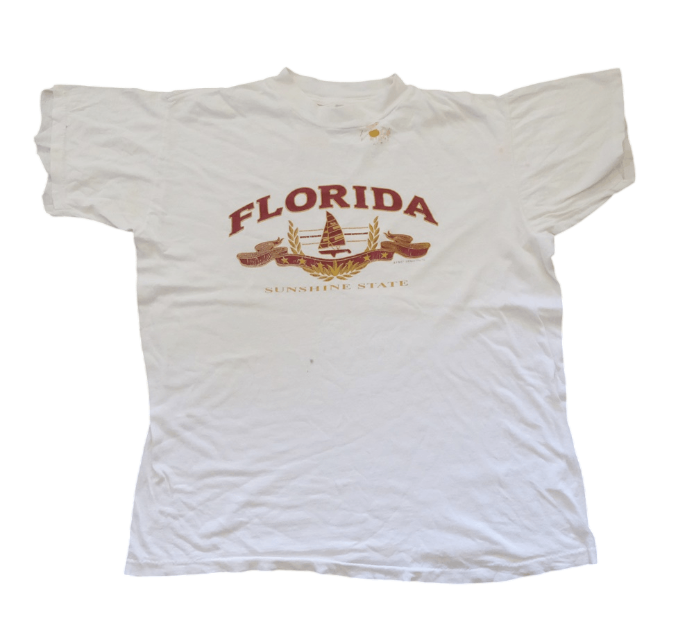 Vintage Vintage Florida Tee Size US L / EU 52-54 / 3 - 1 Thumbnail