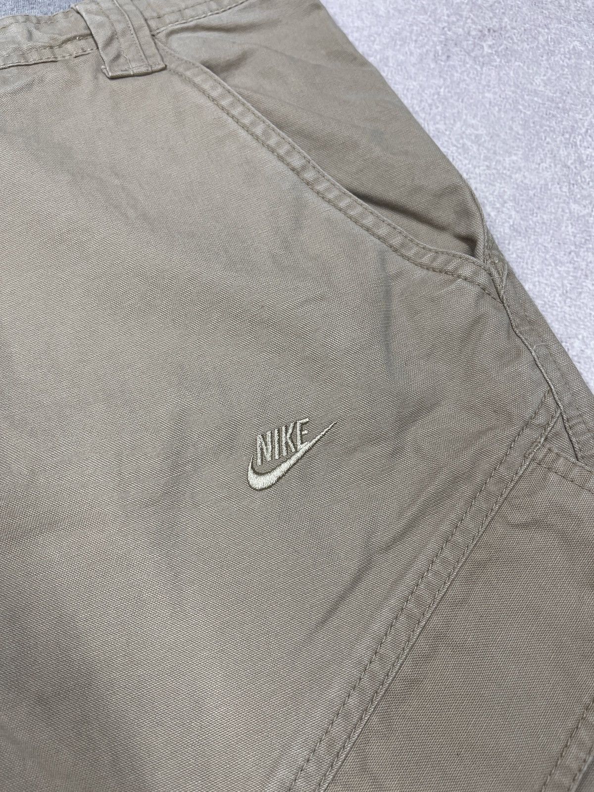 Nike Vintage Nike Cargo Pants Beige Drill Y2K TECH ACG TN Size US 36 / EU 52 - 6 Thumbnail