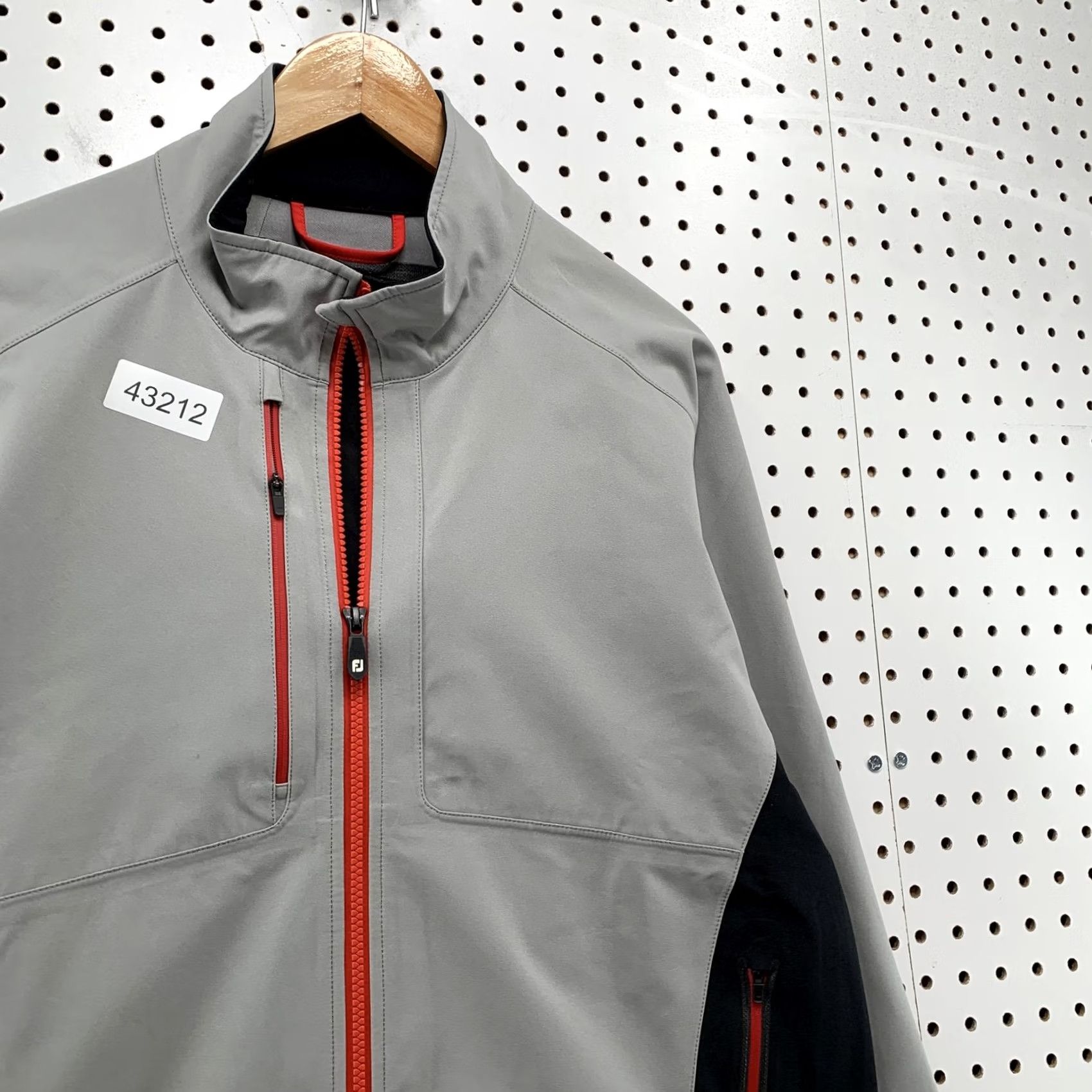 Footjoy DryJoys Footjoy FJ TOUR XP Rain Jacket Mens Medium Windbreaker Gray Size US M / EU 48-50 / 2 - 5 Thumbnail
