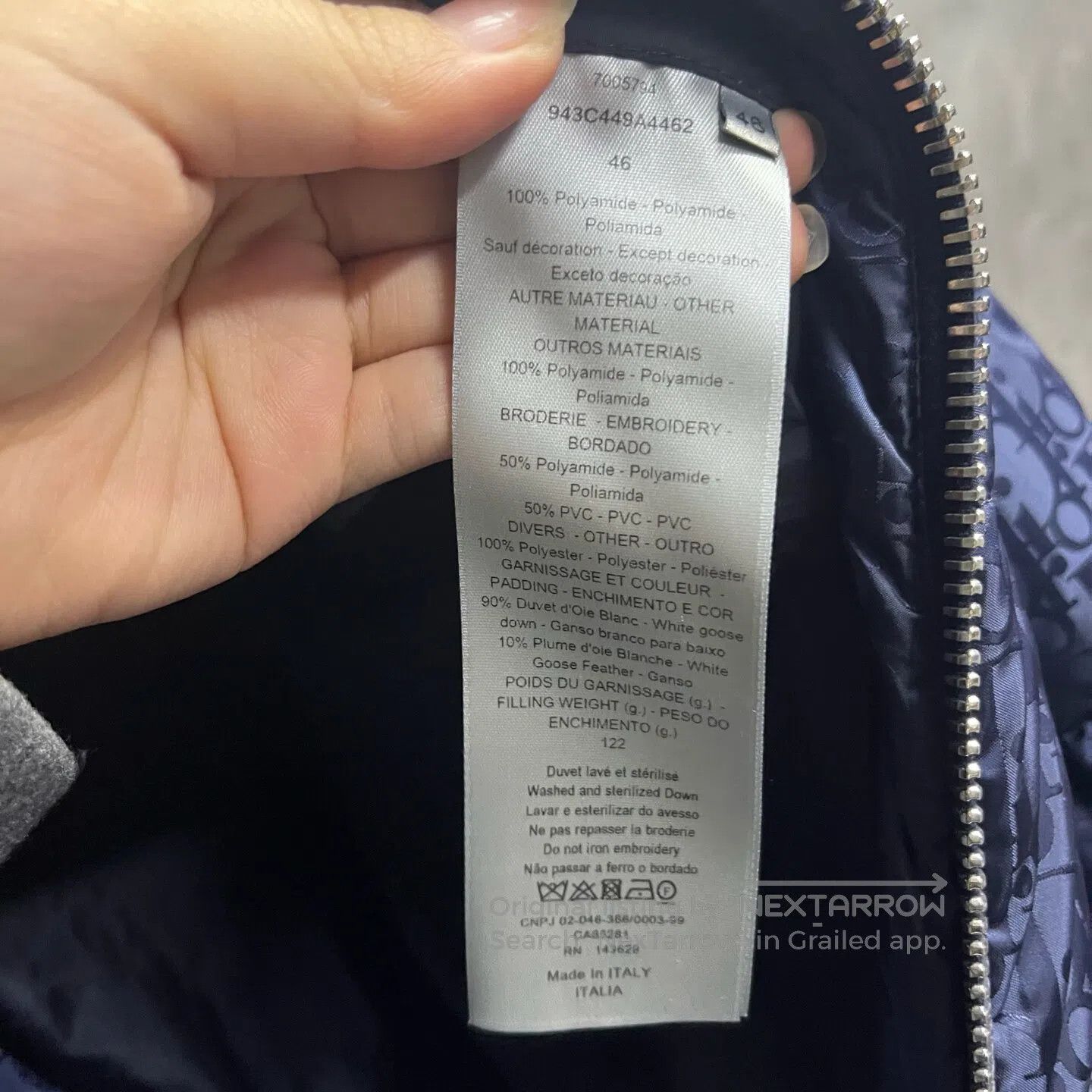 Dior Dior Lingling Technology offers printed long-sleeved down Size US S / EU 44-46 / 1 - 3 Thumbnail