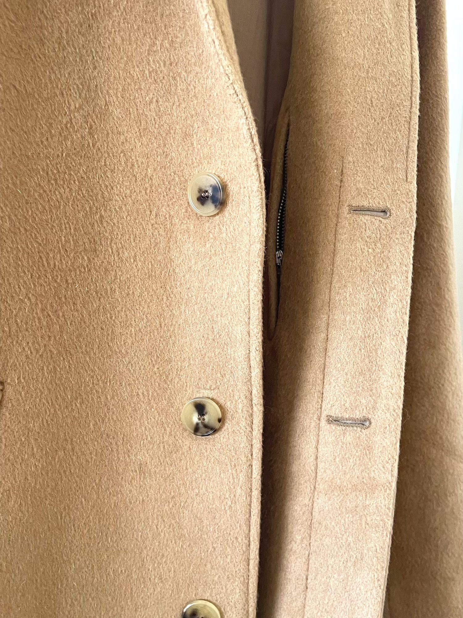 Norse Projects Sundsval Overcoat - Mohair Camel Size US S / EU 44-46 / 1 - 4 Thumbnail
