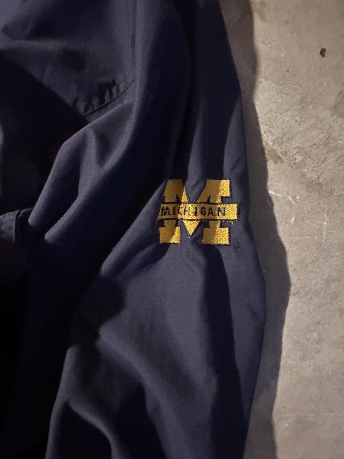 Vintage Streetwear x Vintage vintage michigan windbreaker Size US XL / EU 56 / 4 - 3 Thumbnail