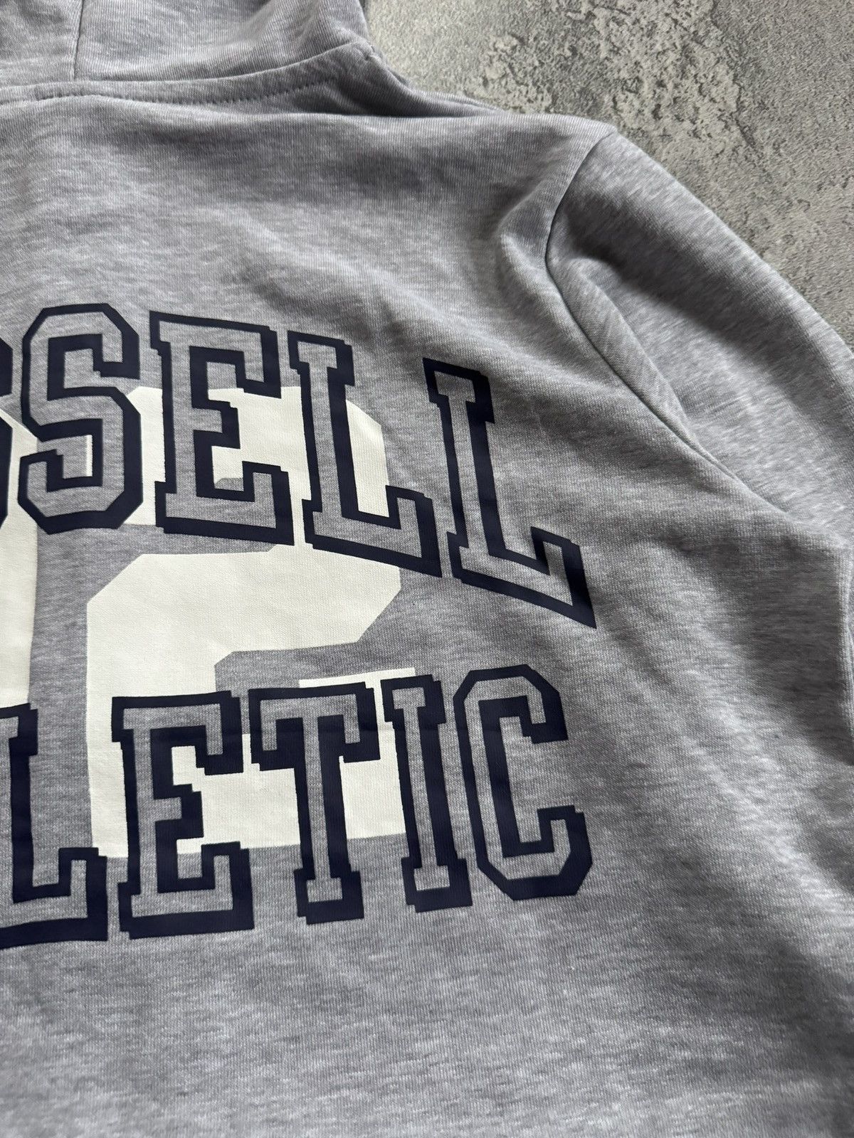 Russell Athletic Russell Athletic big logo zip hoodie long sleeve hooded 00s Size US L / EU 52-54 / 3 - 8 Thumbnail