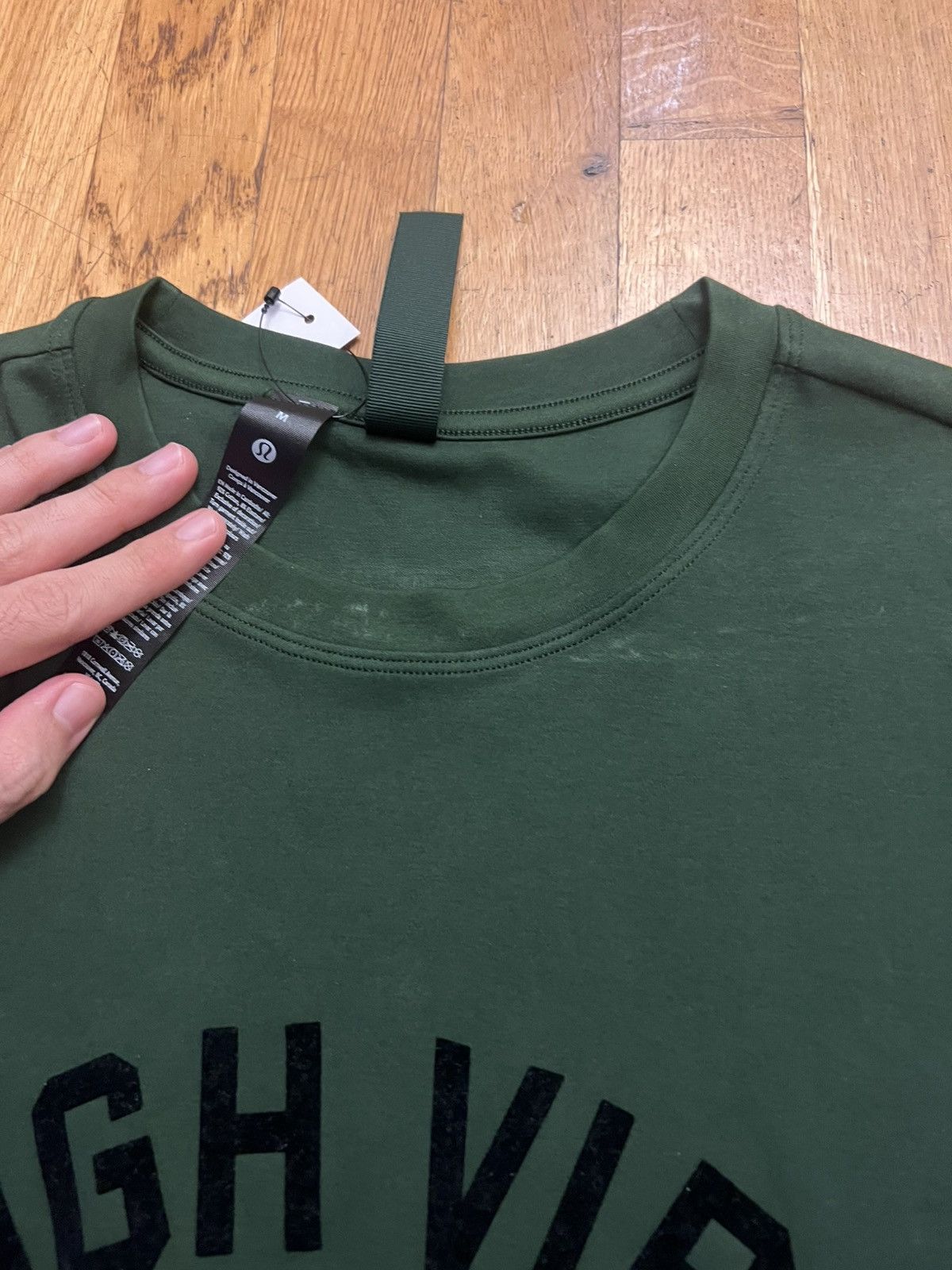 Lululemon Lululemon erewhon collab high vibes green tshirt NWT size m Size US M / EU 48-50 / 2 - 5 Thumbnail