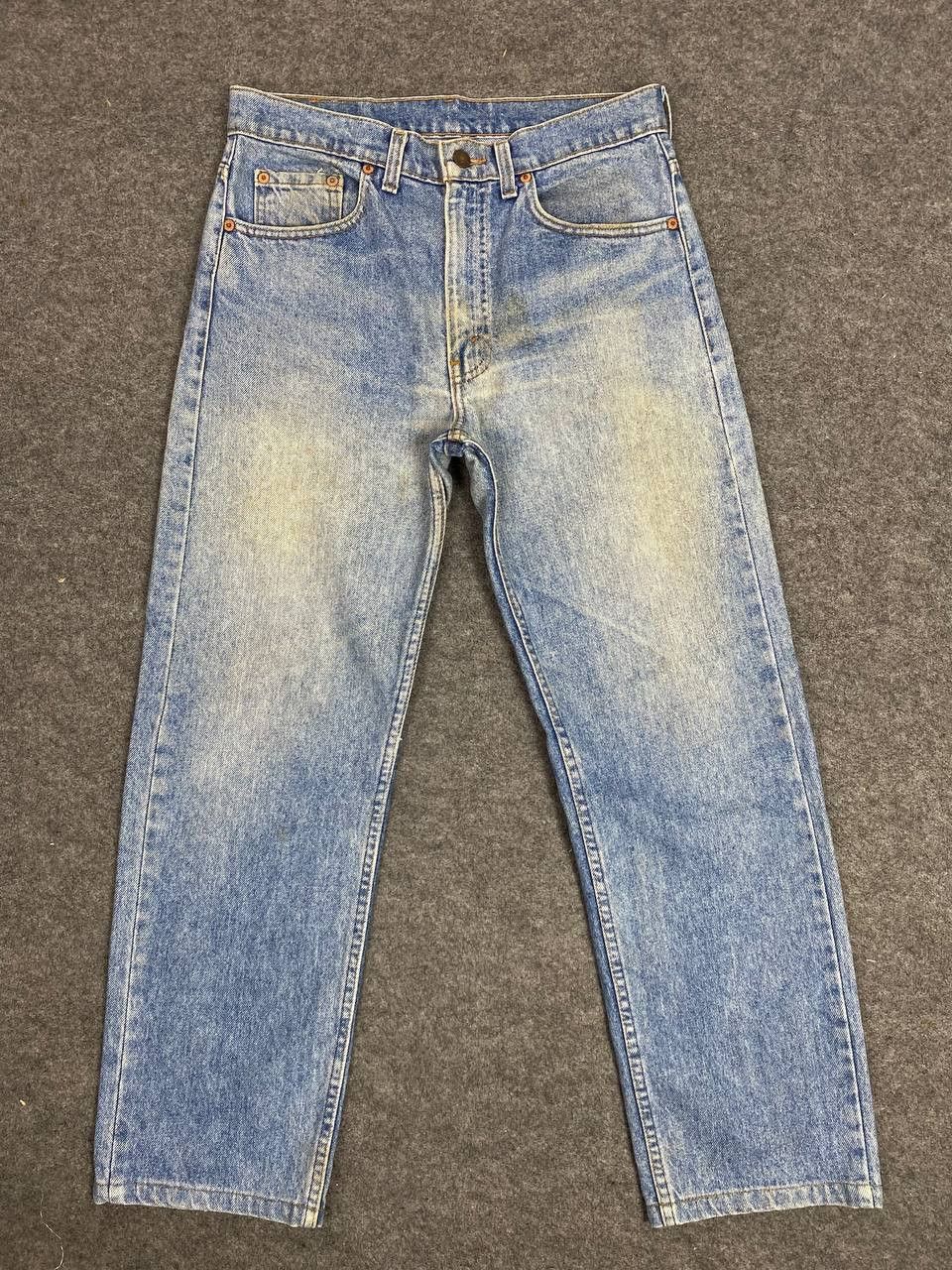 Levi's vintage levis 505 regular fit denim nice design Size US 32 / EU 48 - 7 Thumbnail