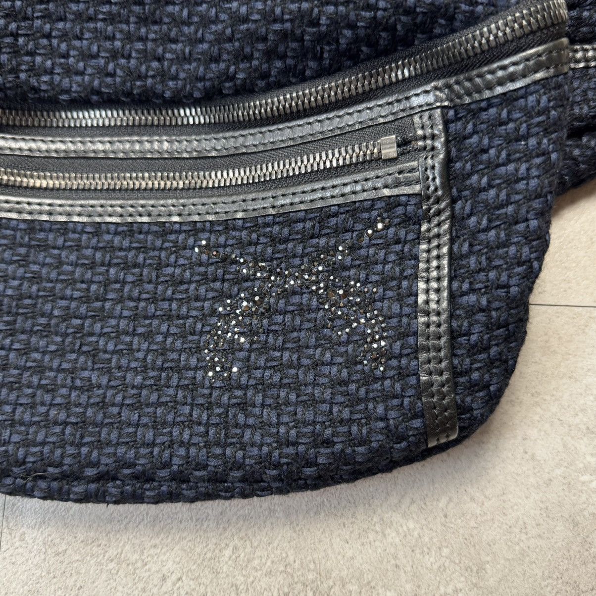 Roen Roen Cross Gun Crystal Wool Waist Bag Size ONE SIZE - 3 Thumbnail