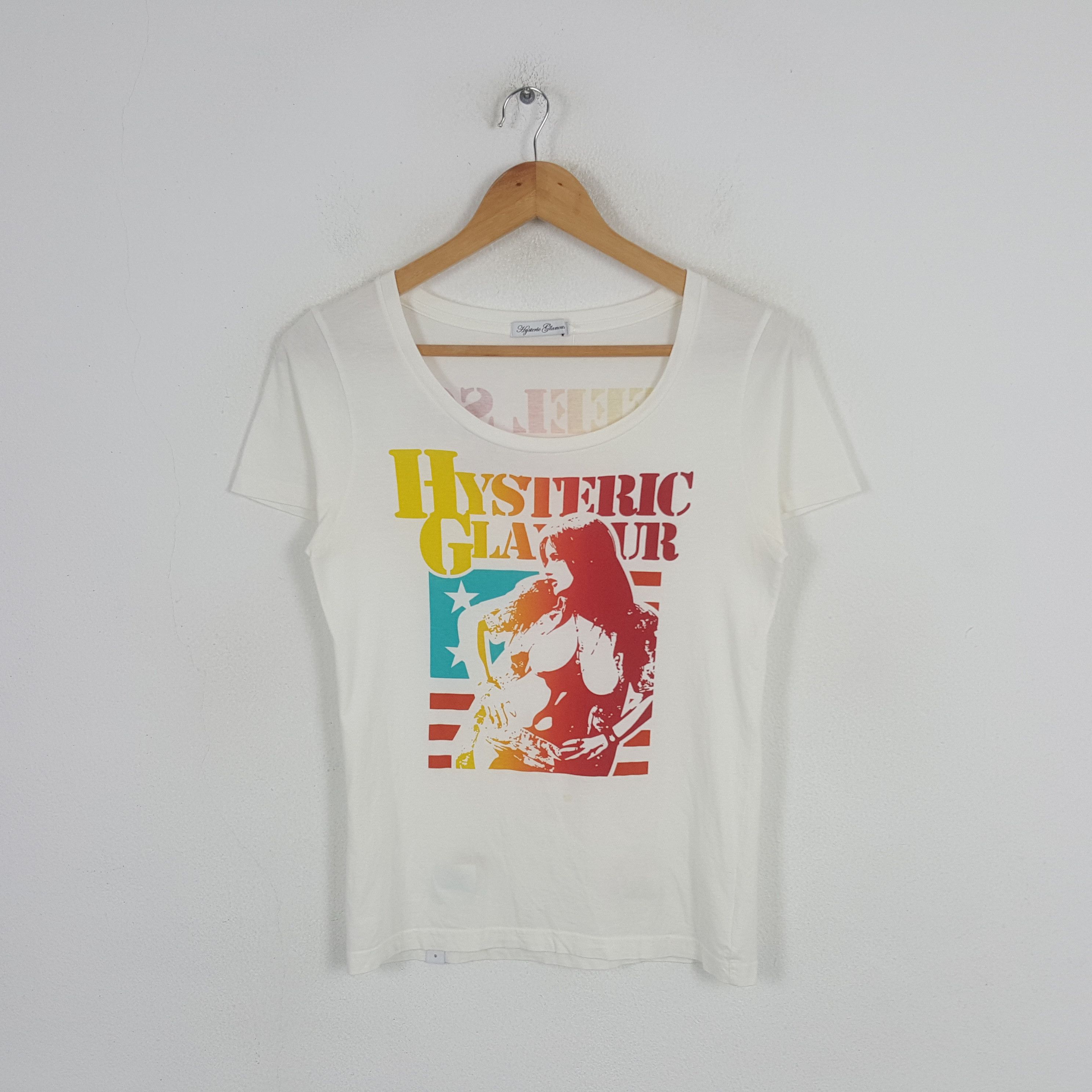 Hysteric Glamour Vintage Hysteric Glamour Japanese Brand Tshirt C285N68 Size XS / US 0-2 / IT 36-38 - 1 Thumbnail