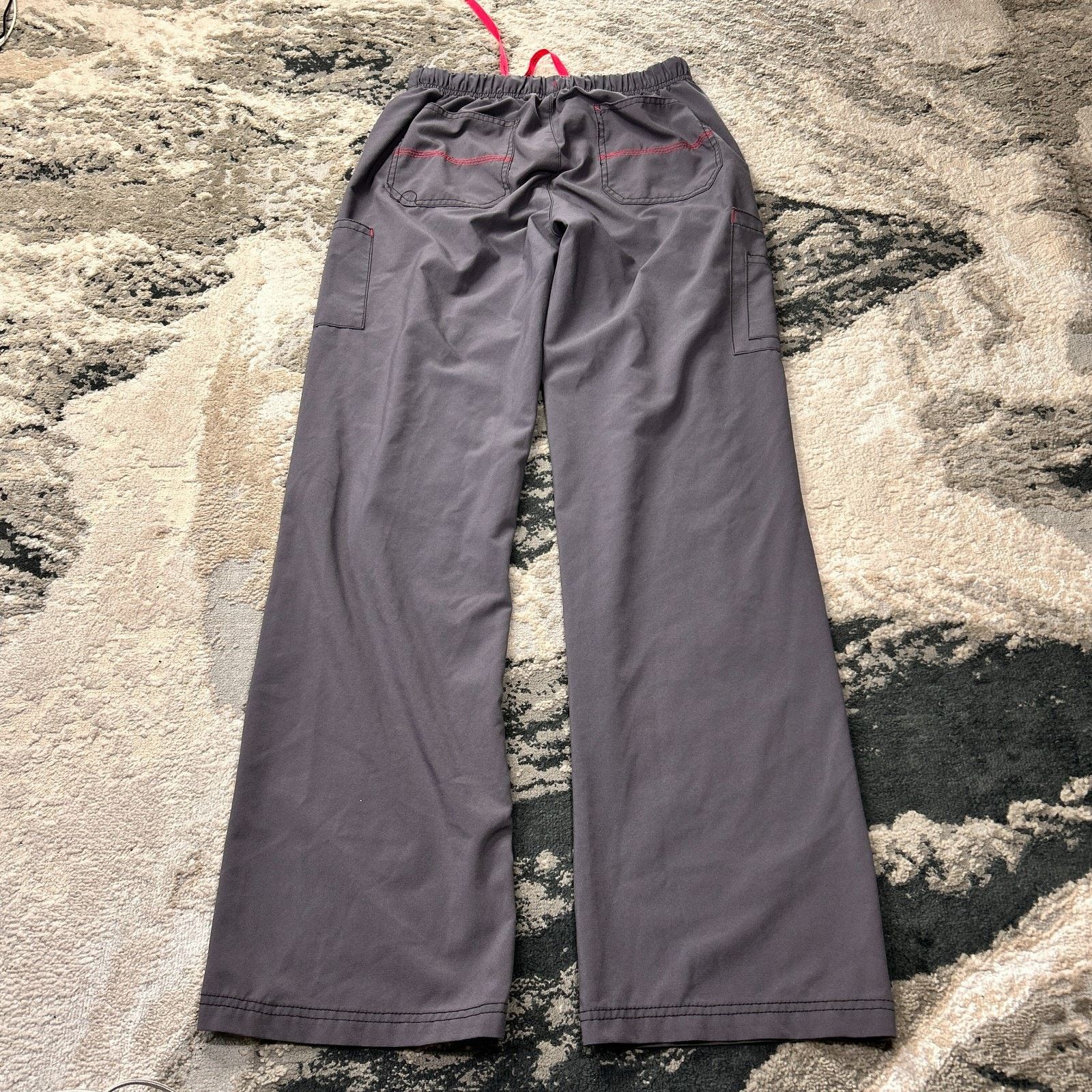 Carhartt Carhartt Bootcut Cargo Scrub Pants Womens Small Blue Str Size 30" / US 8 / IT 44 - 8 Thumbnail