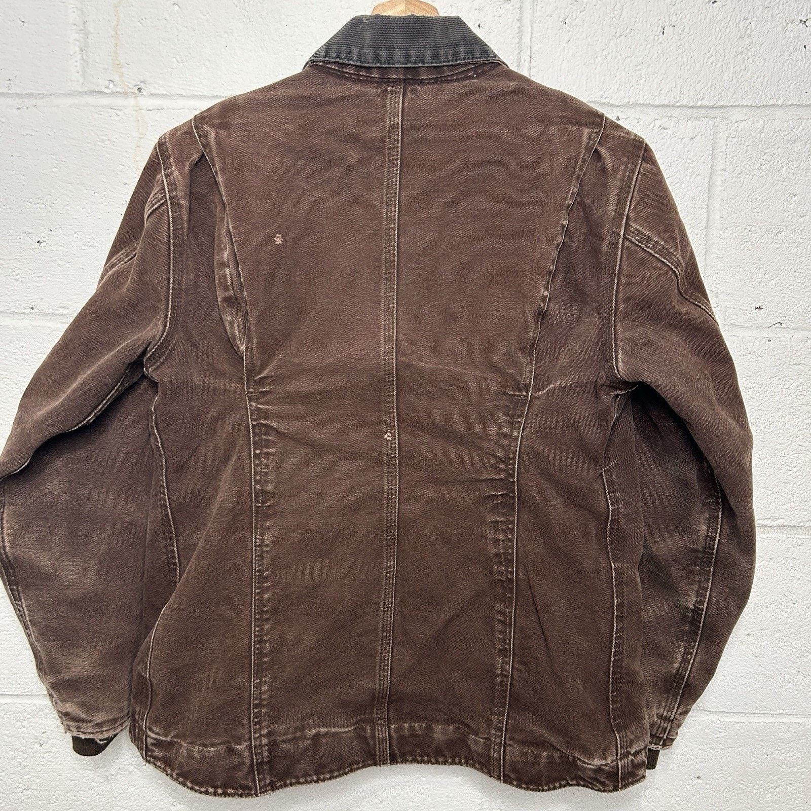 Carhartt Carhartt Sherpa-Lined Ridge Coat “Dark Brown” WC061 DKB Size S / US 4 / IT 40 - 2 Thumbnail
