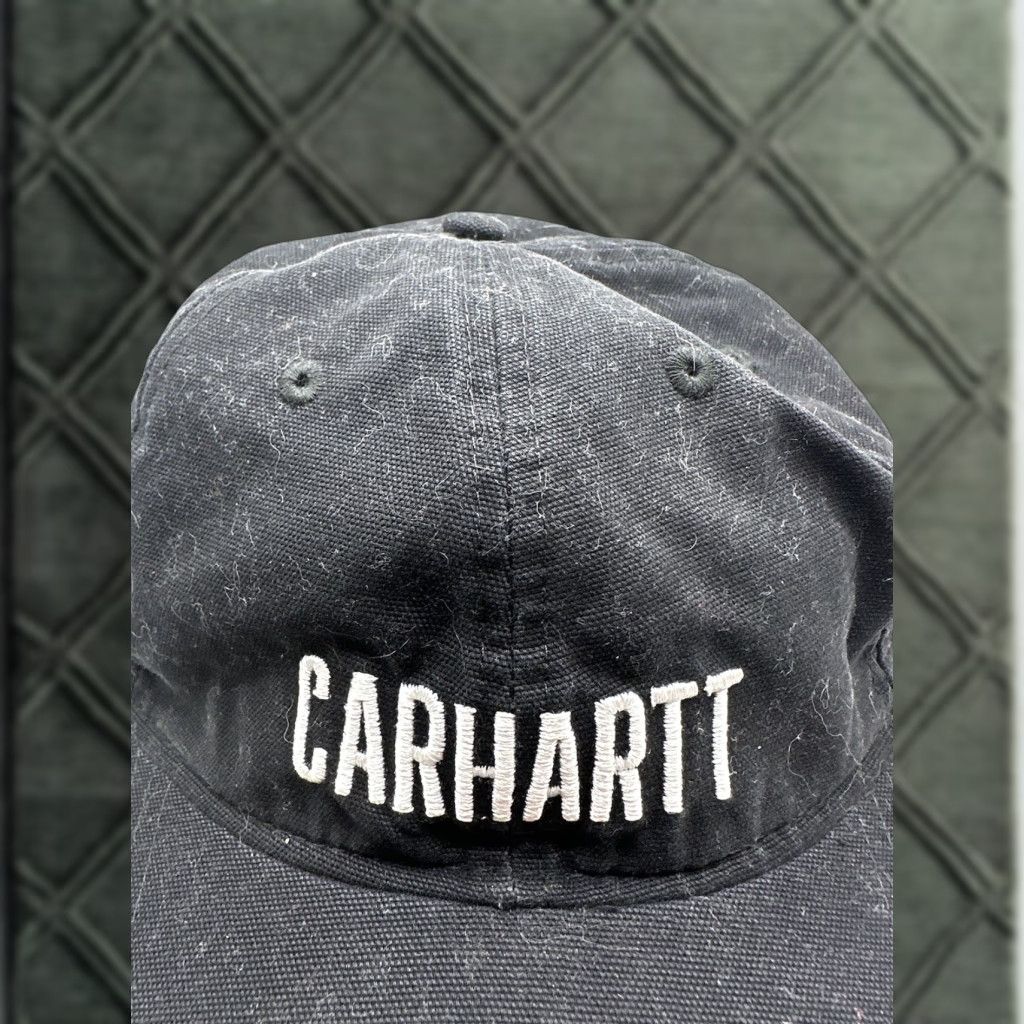 Carhartt Carhartt Hat Men's Black Canvas Odessa Cap XS Adult Black Baseball Cap Size ONE SIZE - 1 Thumbnail