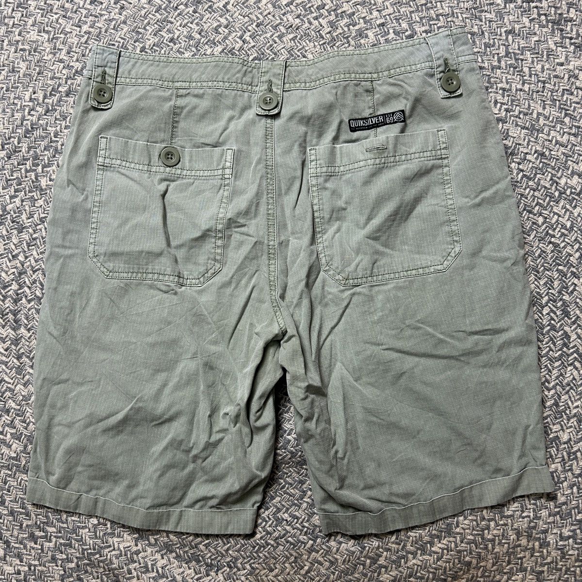Quiksilver × Vintage vintage quiksilver shorts 6 Pocket good Details Size US 32 / EU 48 - 6 Thumbnail
