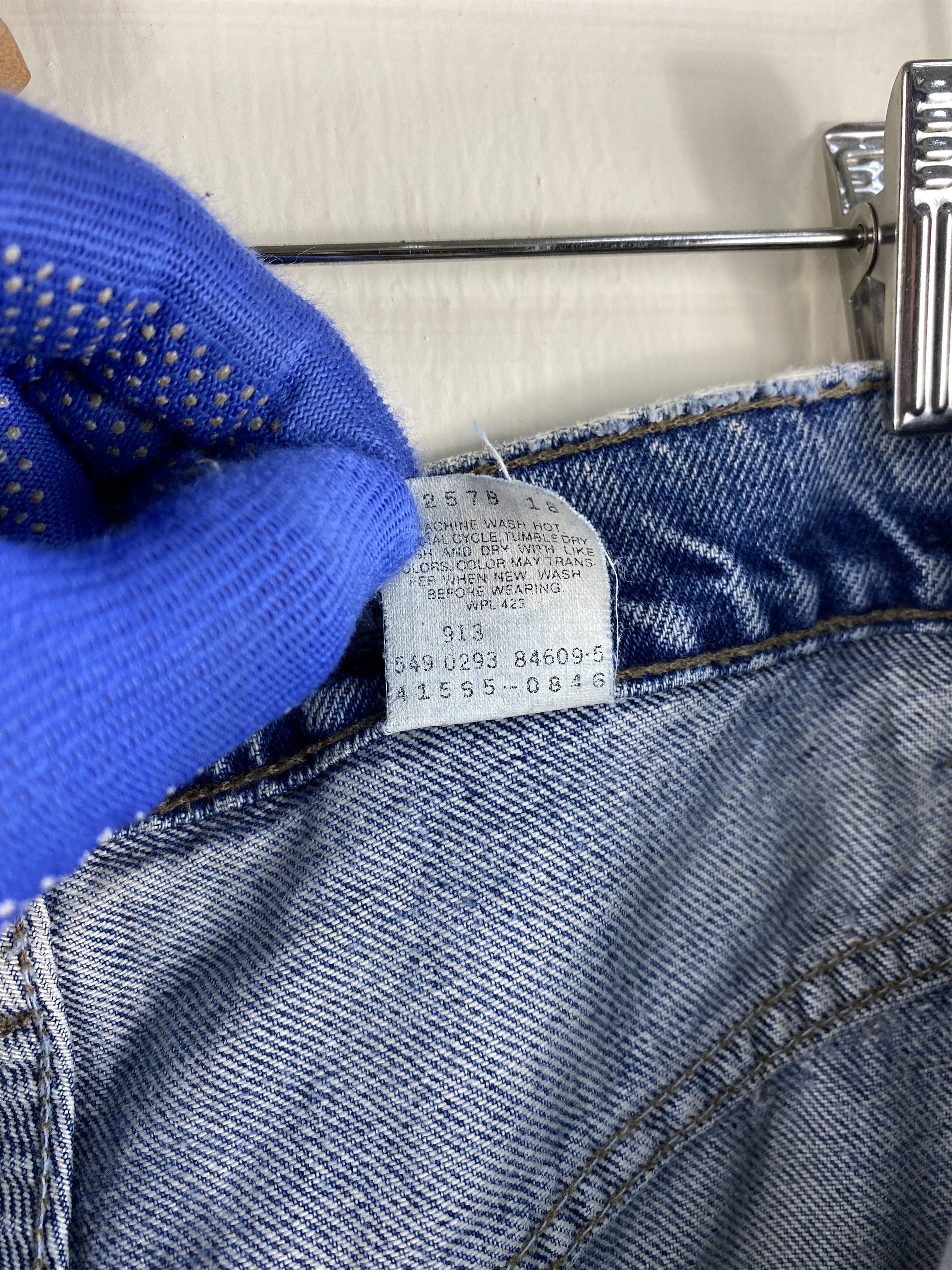 Levi's Vintage Clothing Vintage 90S Levis Baggy Loose Silvertab Distressed Dirty Size US 33 - 2 Thumbnail