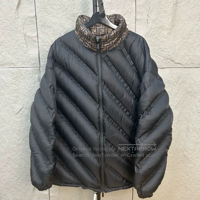 Fendi Fendi Double F Full Print Reversible Down Jacket Size US M / EU 48-50 / 2 - 3 Thumbnail