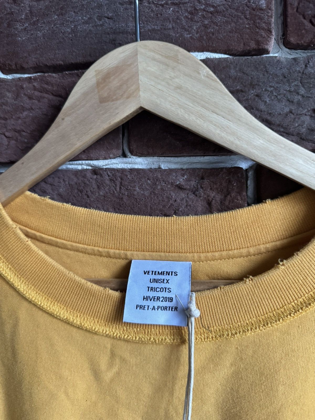 Vetements FW18 I Love Sluts Hug Me Oversized Longsleeve Hype Demna Size US L / EU 52-54 / 3 - 3 Thumbnail