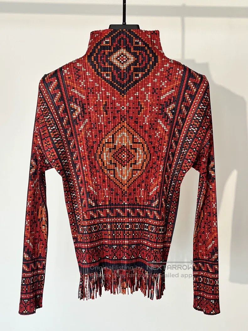 Issey Miyake Vintage Totem Tassel Top
