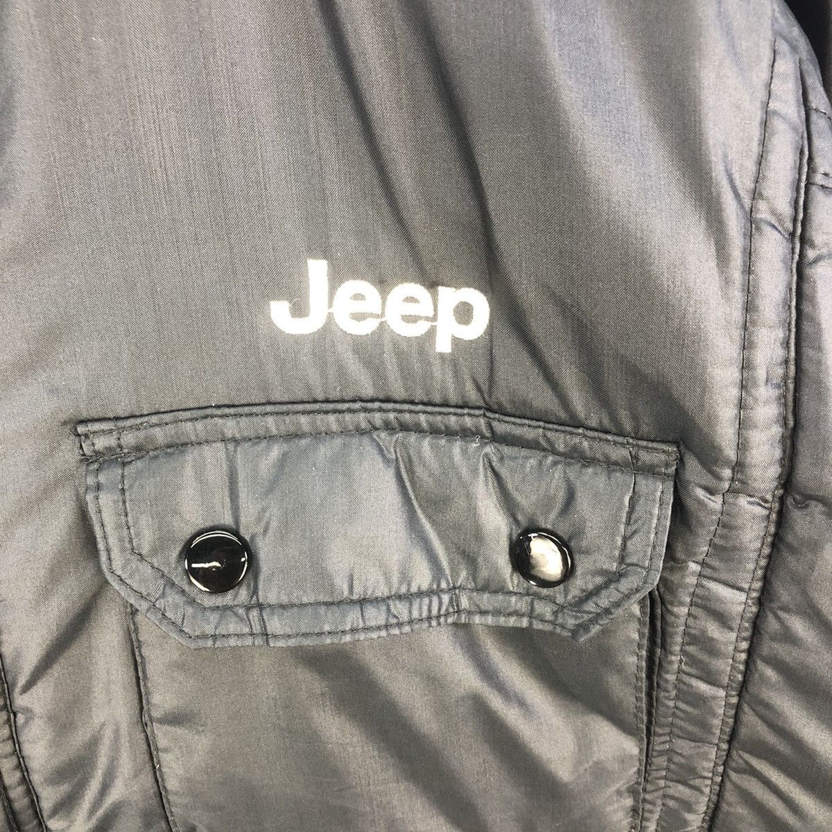 Vintage Vintage 80’s Upstream Racing Division Jeep Bomber Jacket Size US L / EU 52-54 / 3 - 7 Thumbnail