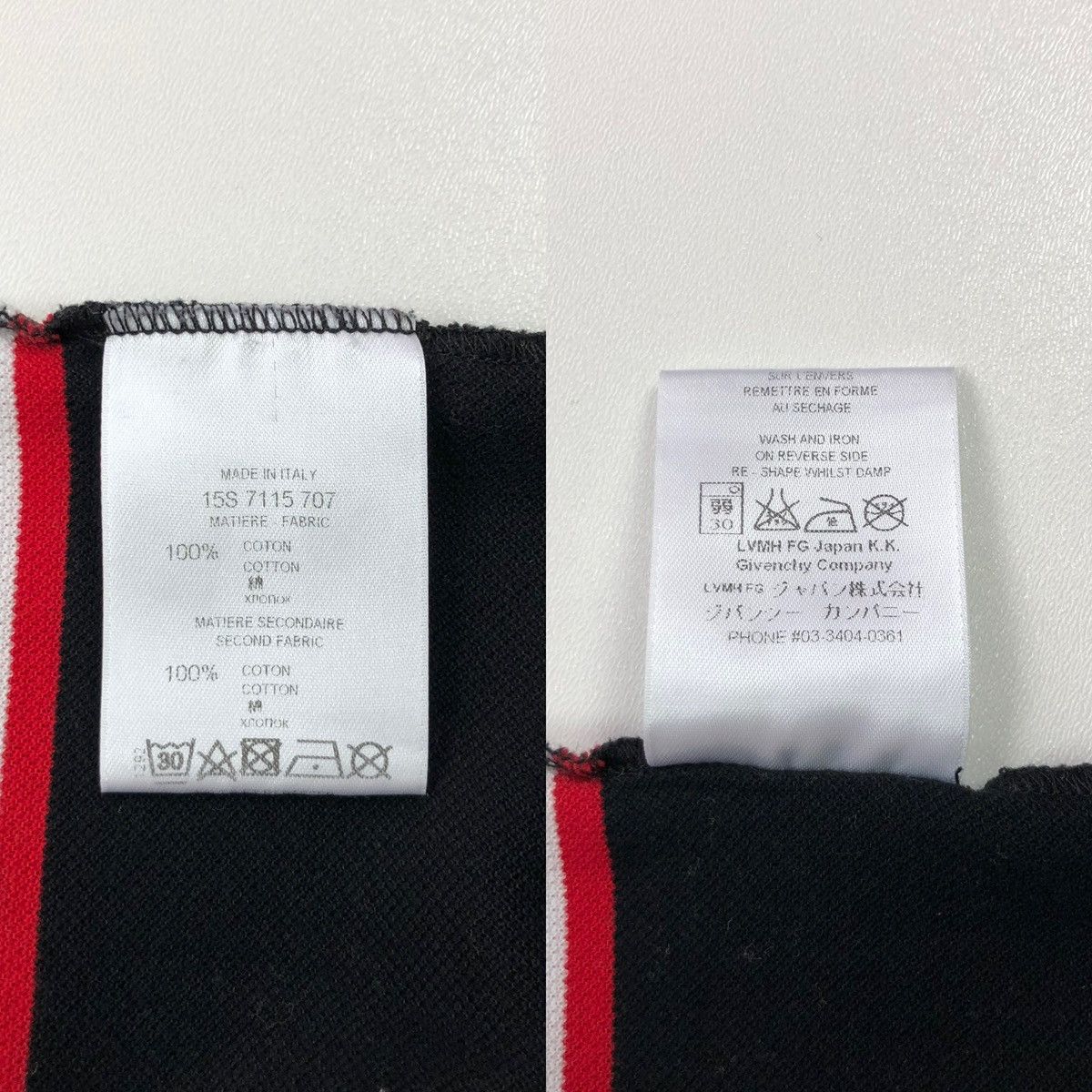 Givenchy Givenchy Paris Paisley Striped Cotton Polo Shirt Multicolor Size US S / EU 44-46 / 1 - 9 Thumbnail