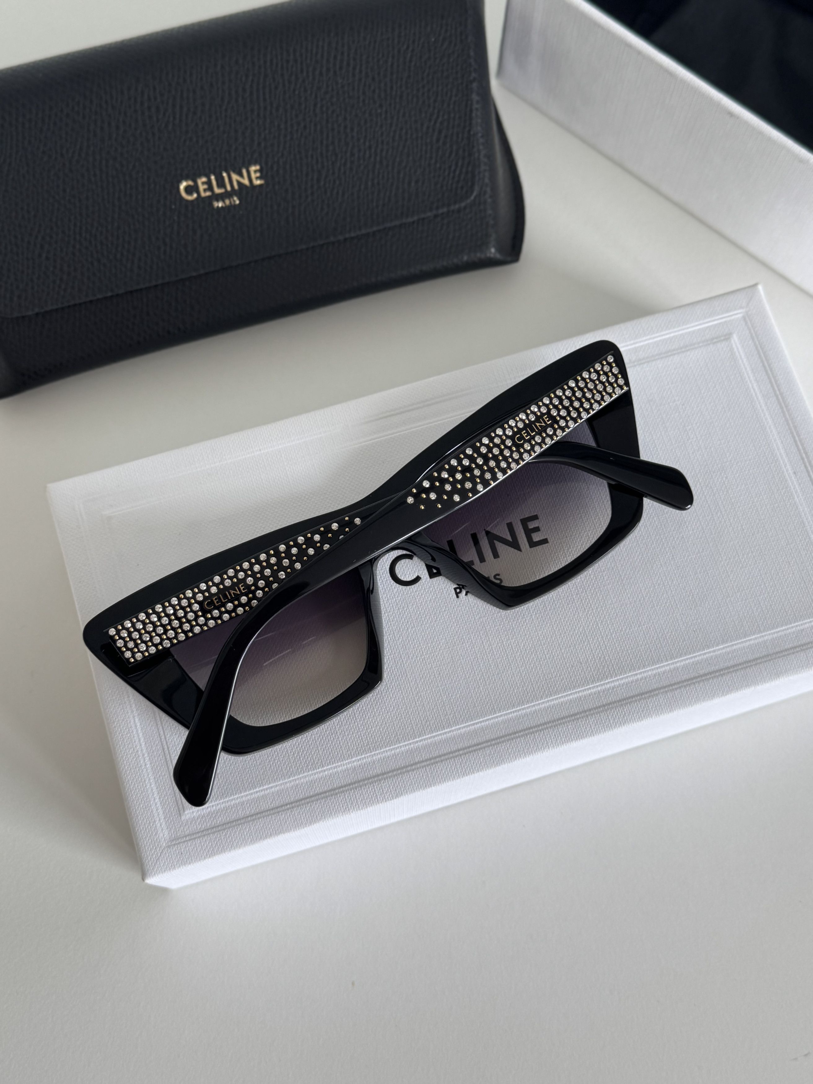 Celine CELINE CRYSTALS SUNGLASSES Size ONE SIZE - 6 Thumbnail