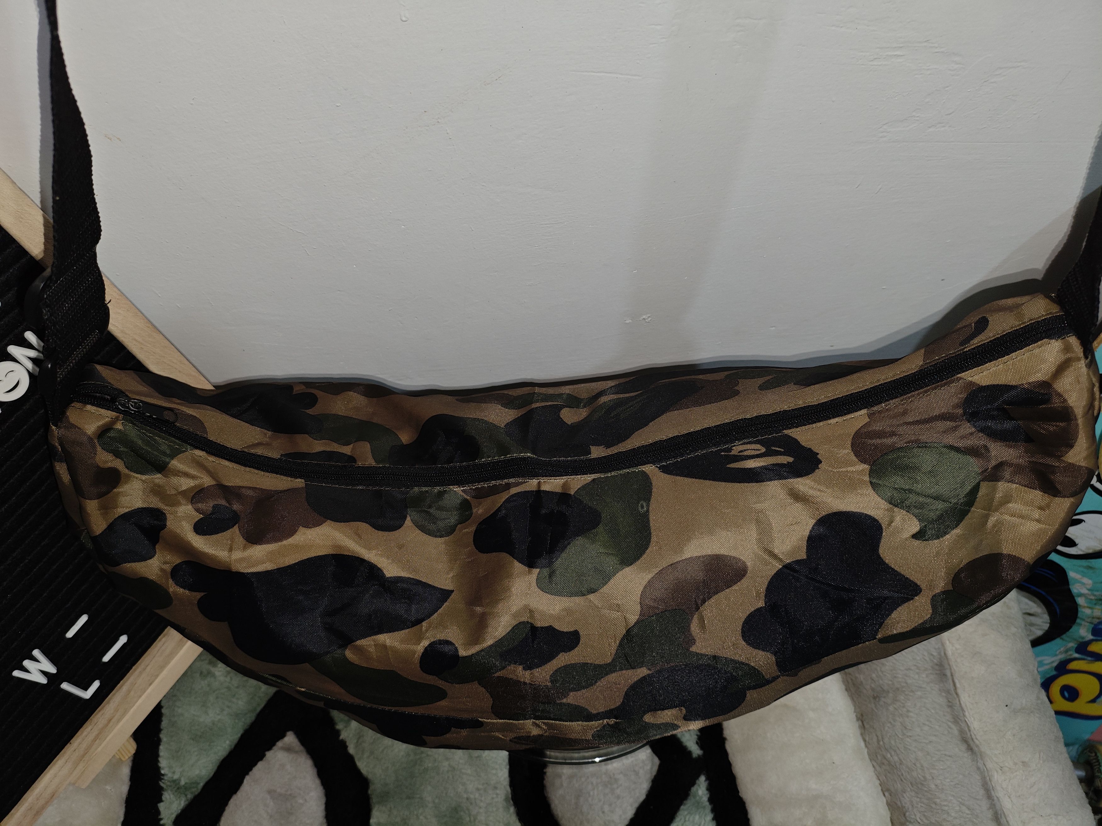 Bape BAPE - BANANA BAG - CAMO NYLON Size ONE SIZE - 2 Thumbnail