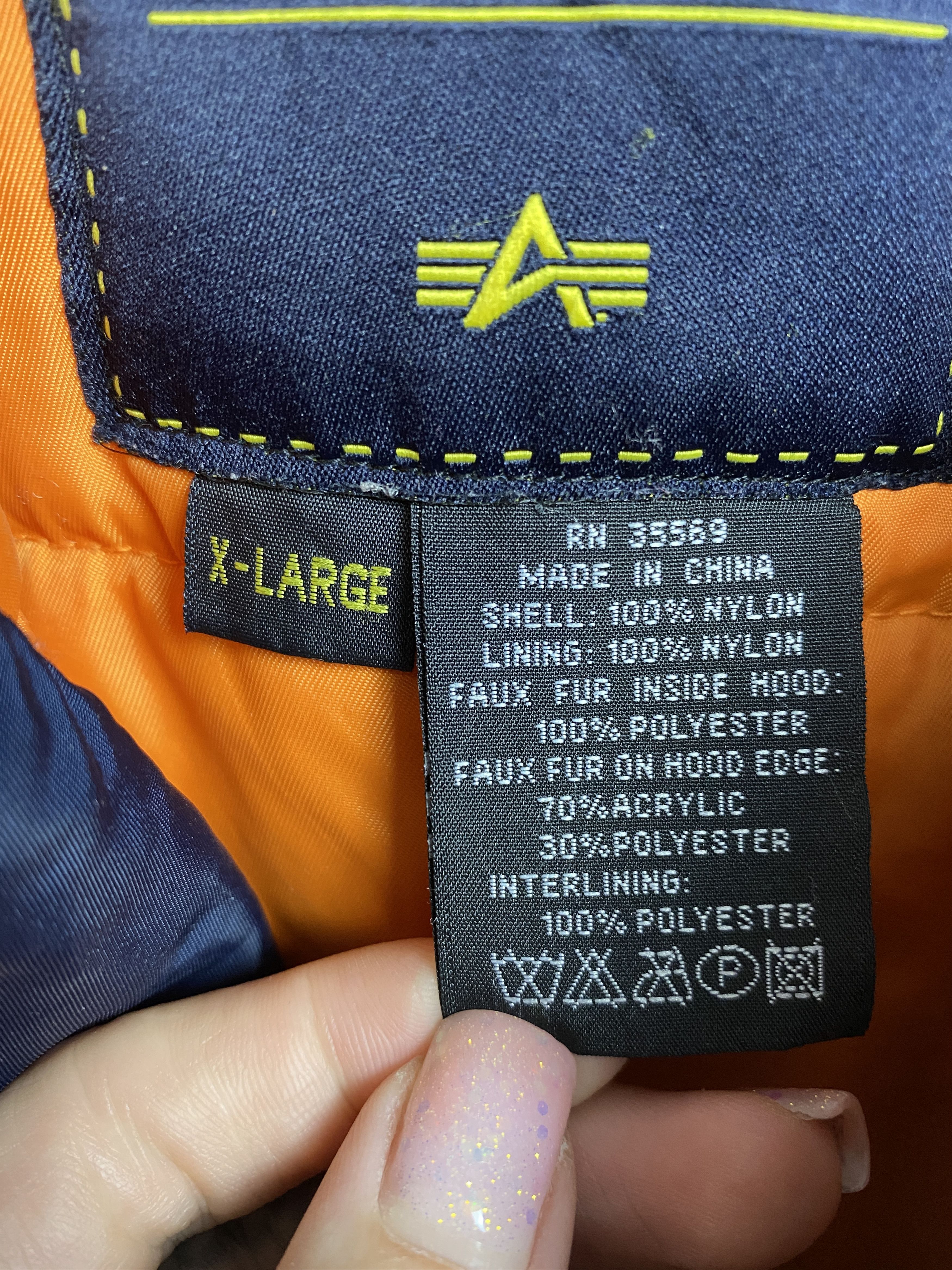 Alpha Industries Alpha Industries N3B Vintage Mens Parka Jacket Size US XL / EU 56 / 4 - 5 Thumbnail