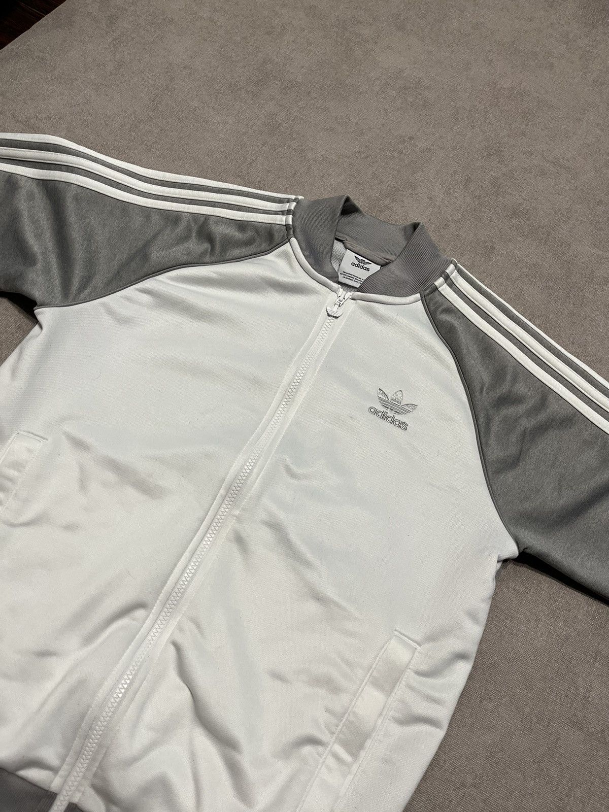 Adidas Adidas Mens White Firebird Track Jacket Sweatshirt Vintage M Size US S / EU 44-46 / 1 - 6 Thumbnail