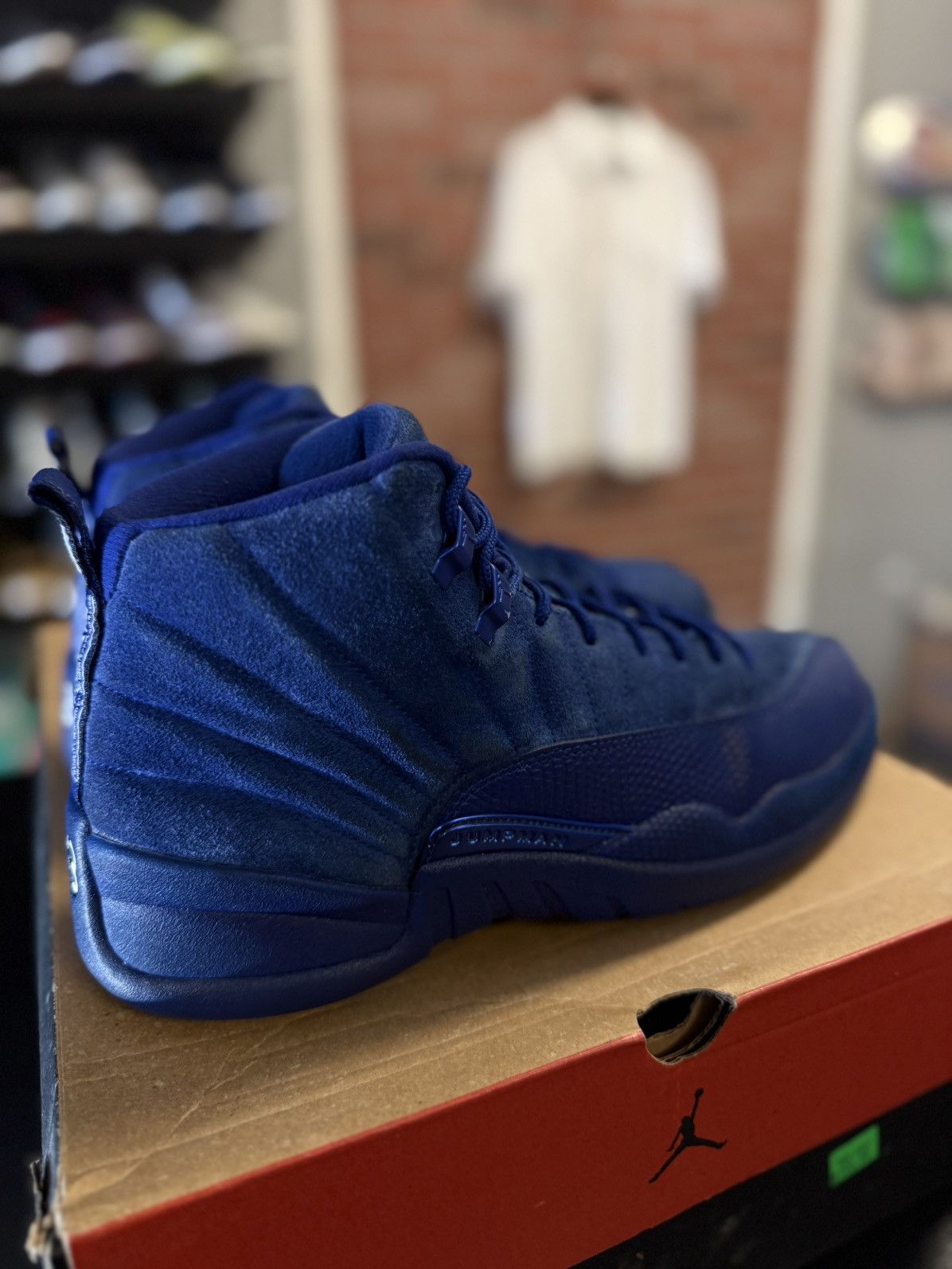Jordan Brand × Nike Jordan 12 Deep Royal Blue 2016 Size 10.5 🧼 W/ BOX Size US 10.5 / EU 43-44 - 3 Thumbnail