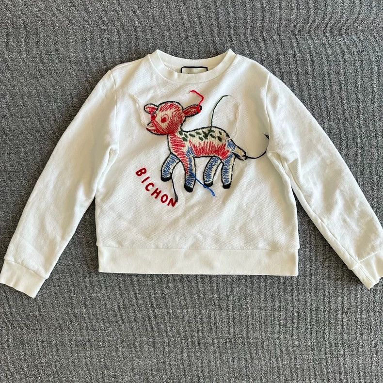 Gucci Gucci Deer embroidered sweatshirt 2502-Nextarrow Size US S / EU 44-46 / 1 - 1 Thumbnail