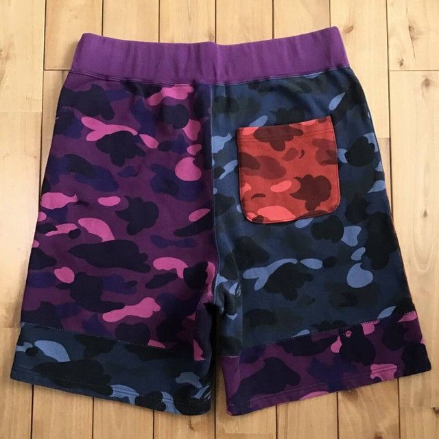 Bape BAPE Crazy camo sweat shorts a bathing ape ★size XL Size US 36 / EU 52 - 2 Thumbnail