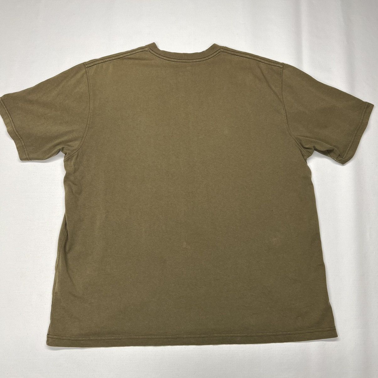 Carhartt Carhartt Tee Shirt Green Olive Original Fit Pocket Logo Size US XL / EU 56 / 4 - 11 Thumbnail