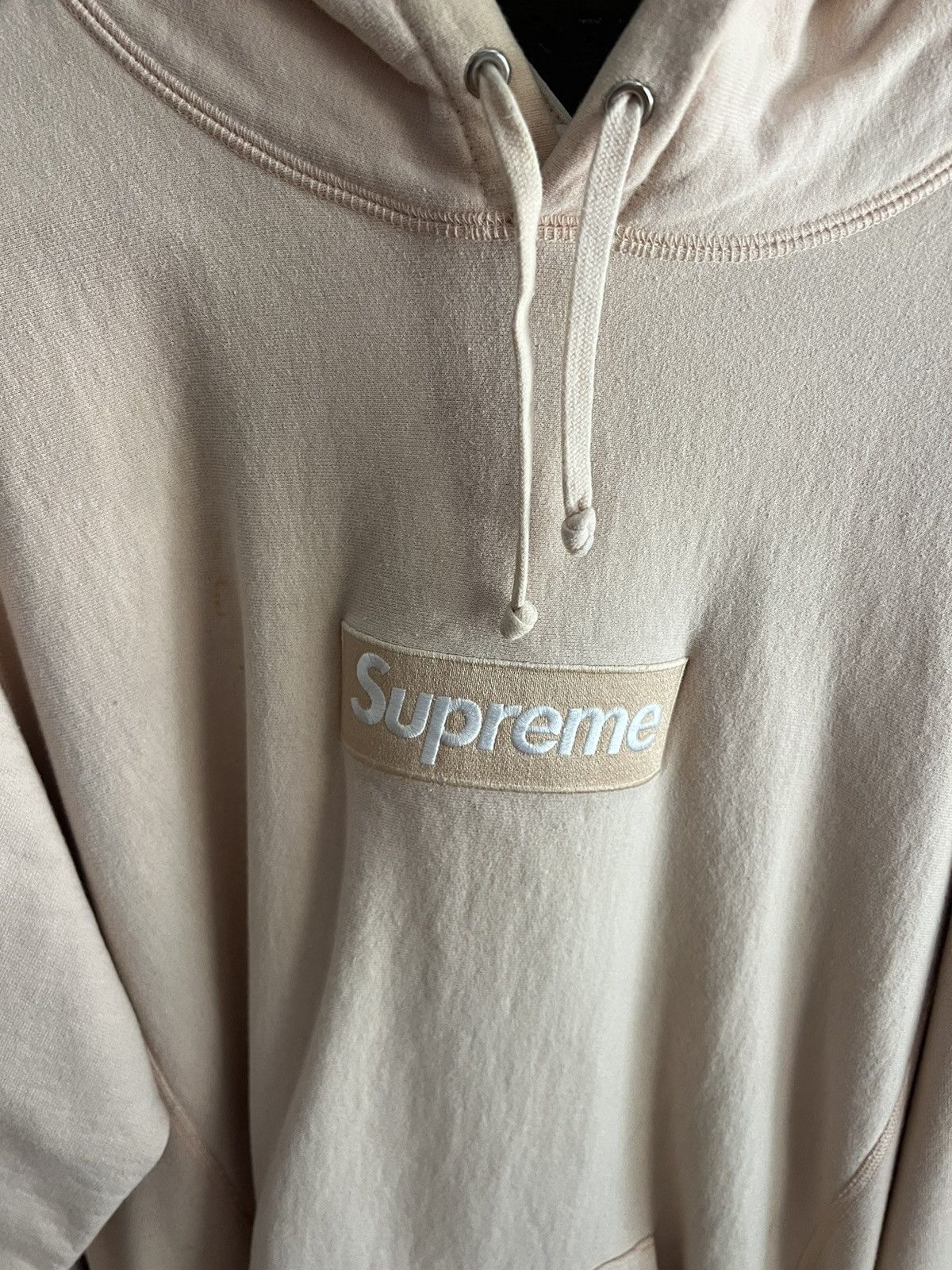 Supreme Supreme Peach FW16 Box logo hooded sweatshirt hoodie Size US XL / EU 56 / 4 - 2 Thumbnail