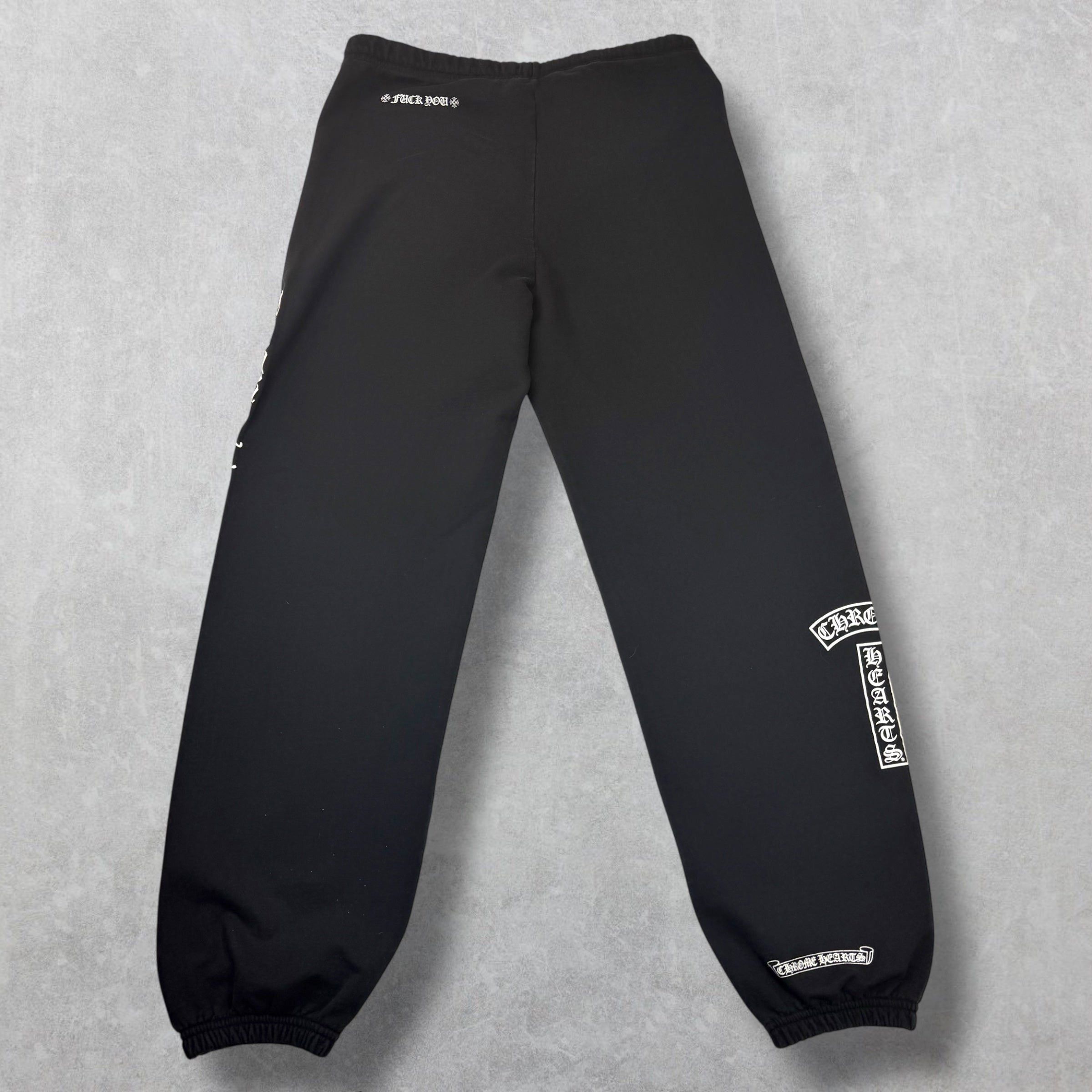 Chrome Hearts Chrome Hearts Vertical T-Bar Sweatpants Black XL Size US 36 / EU 52 - 4 Thumbnail