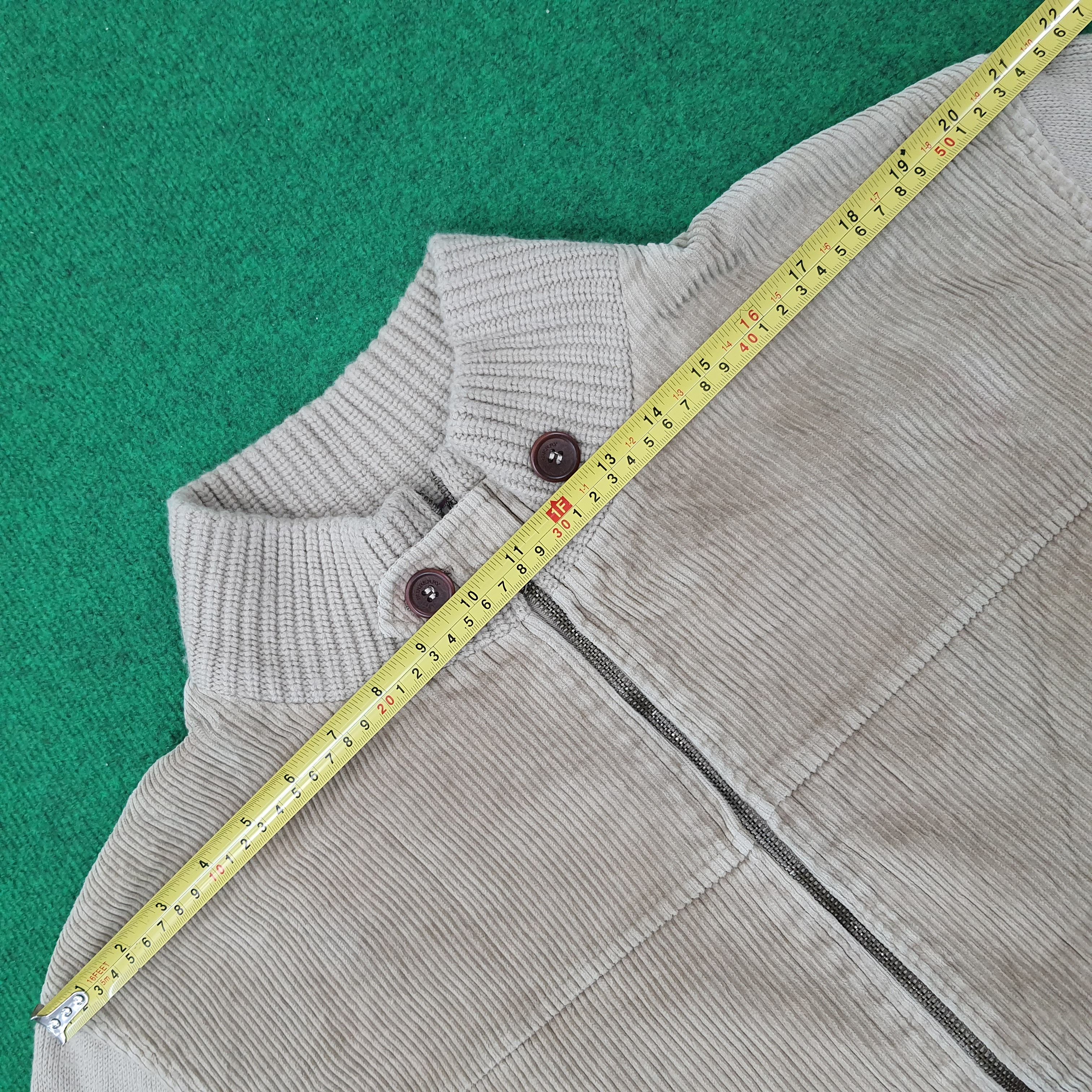 Burberry × Vintage Vintage Burberry Nova Check Knitted Corduroy Style Jacket Size US XL / EU 56 / 4 - 12 Thumbnail